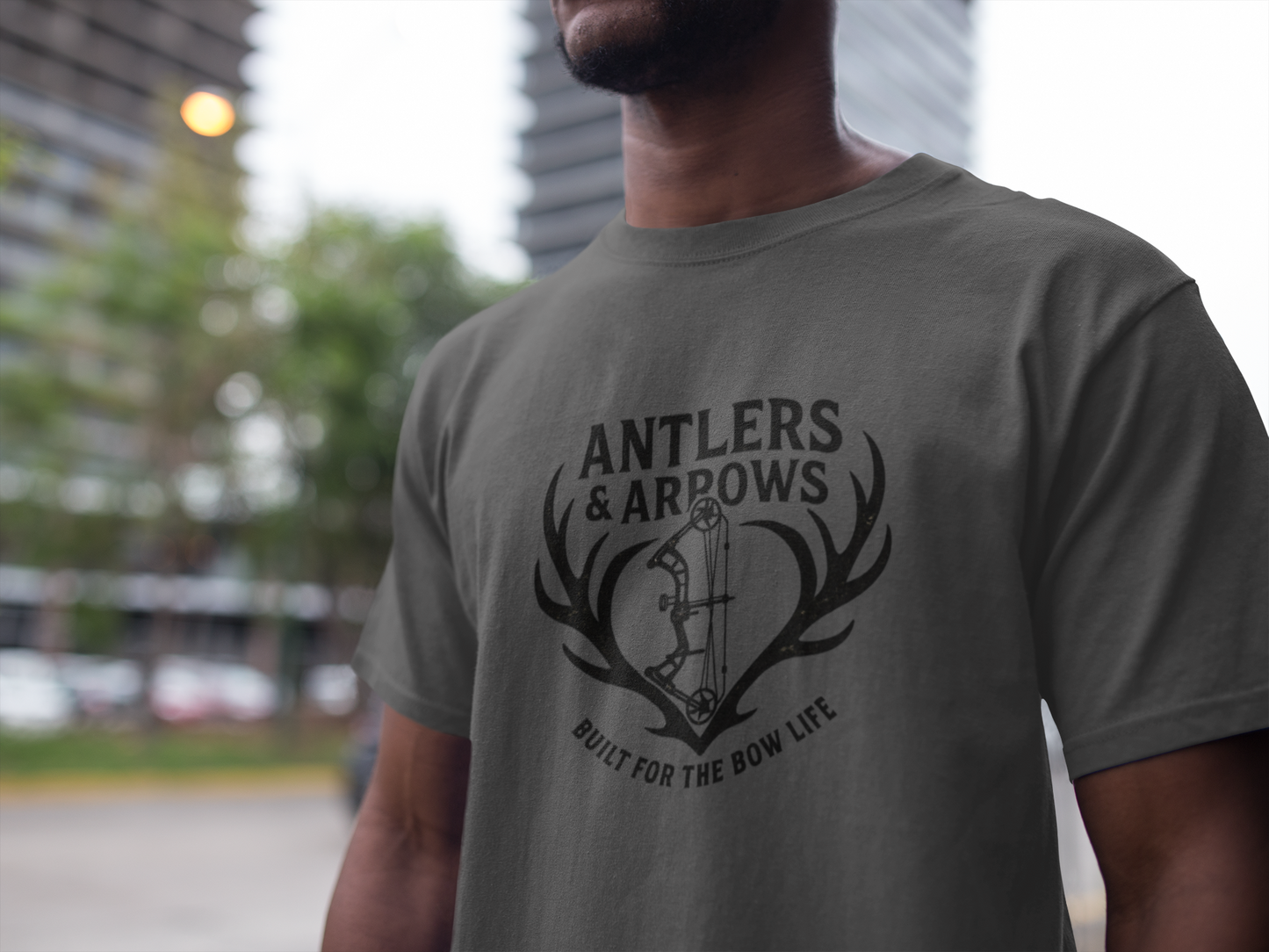 Antlers and Arrows Bow Hunter T-Shirt