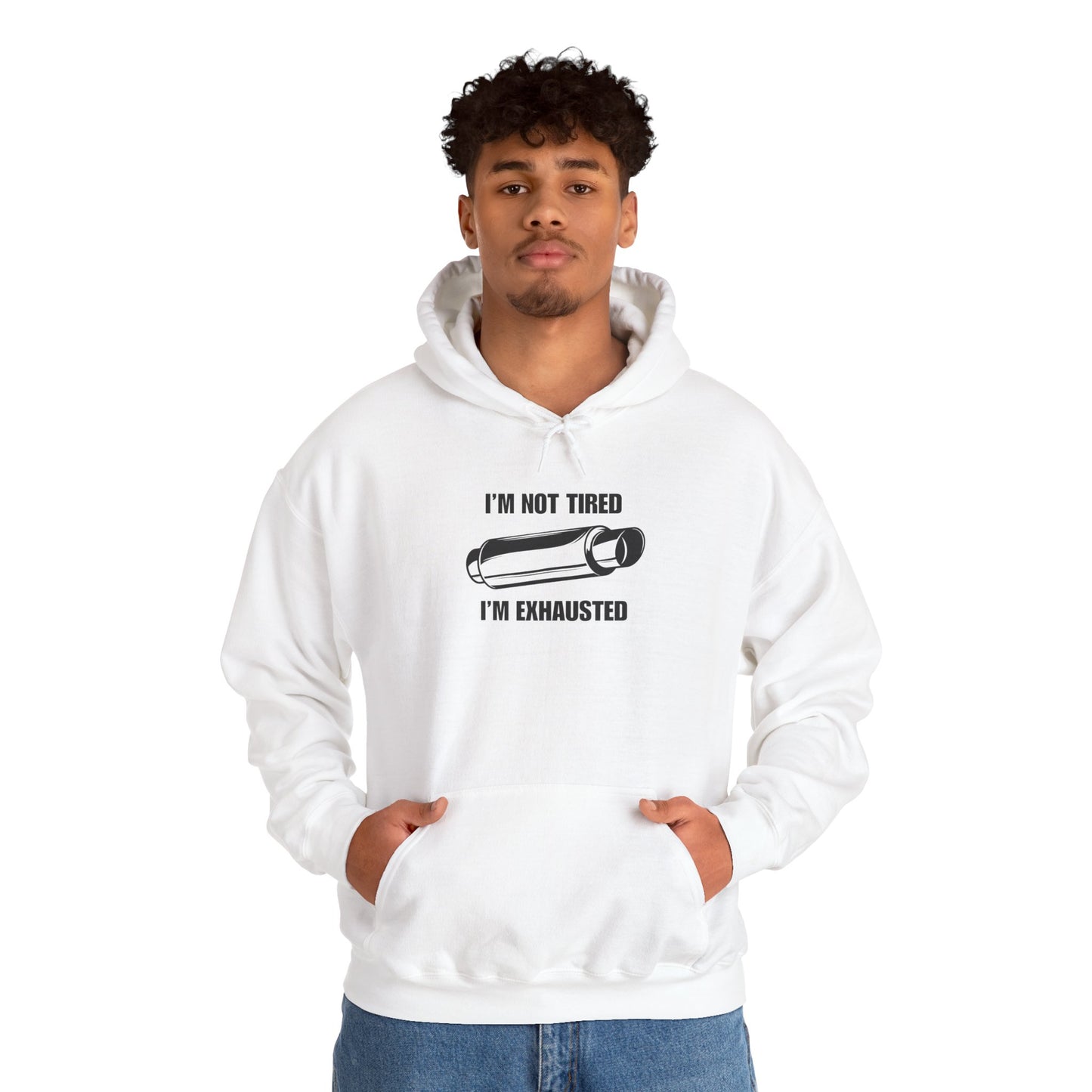 "I'm Exhausted" Men's Hoodie