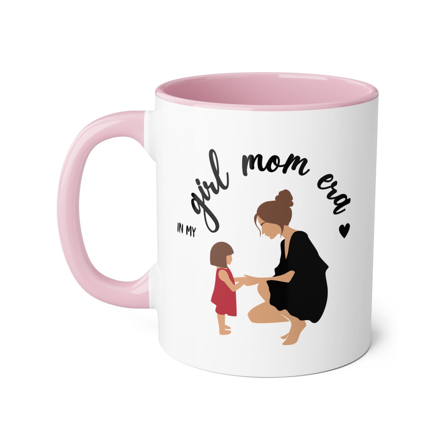 Girl Mom Era 2 Tone Mug