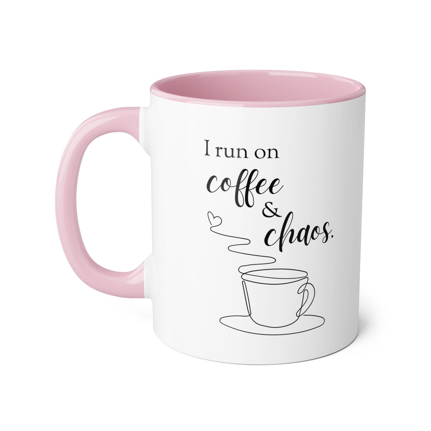 Coffee & Chaos 2 Tone Mug