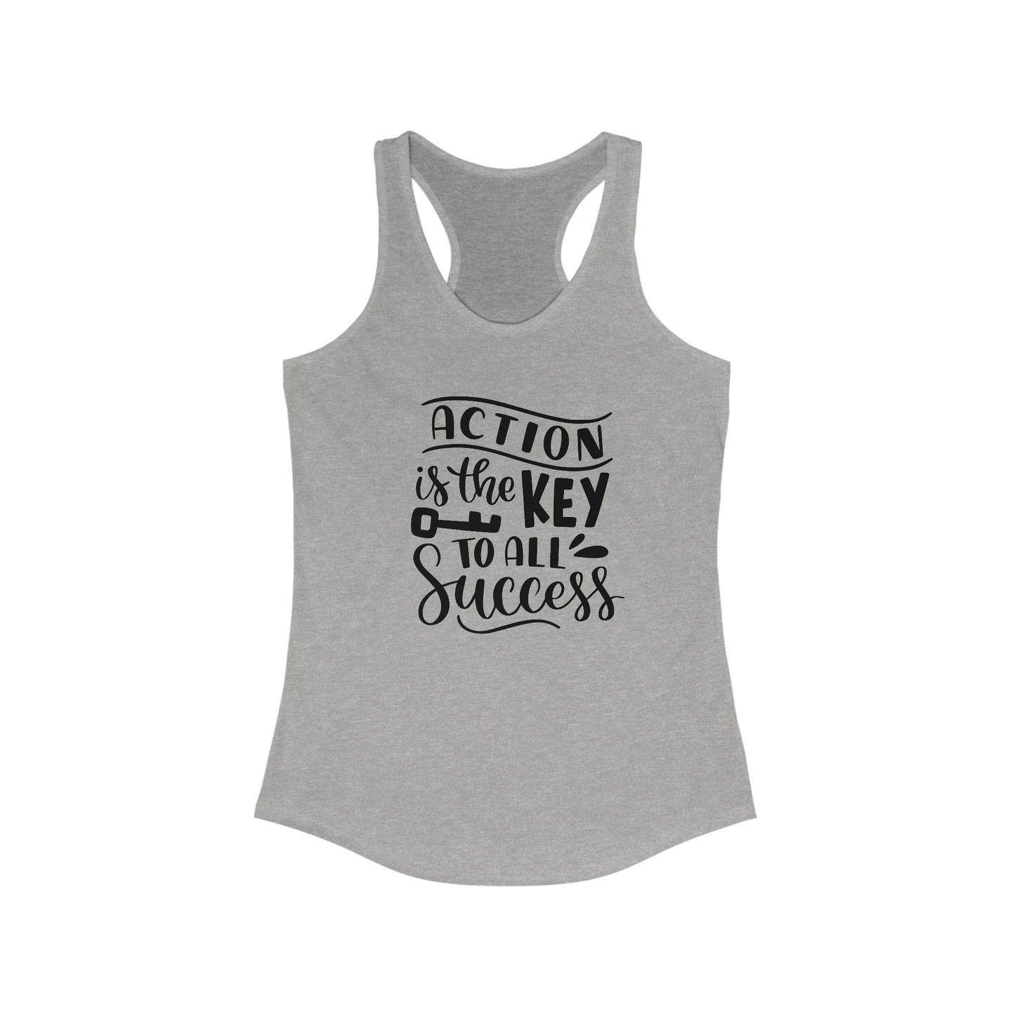 Action is the Key Women's Tank