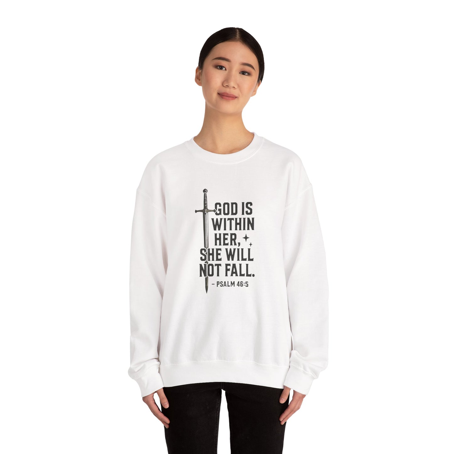 Psalm 46:5 Women's Crewneck