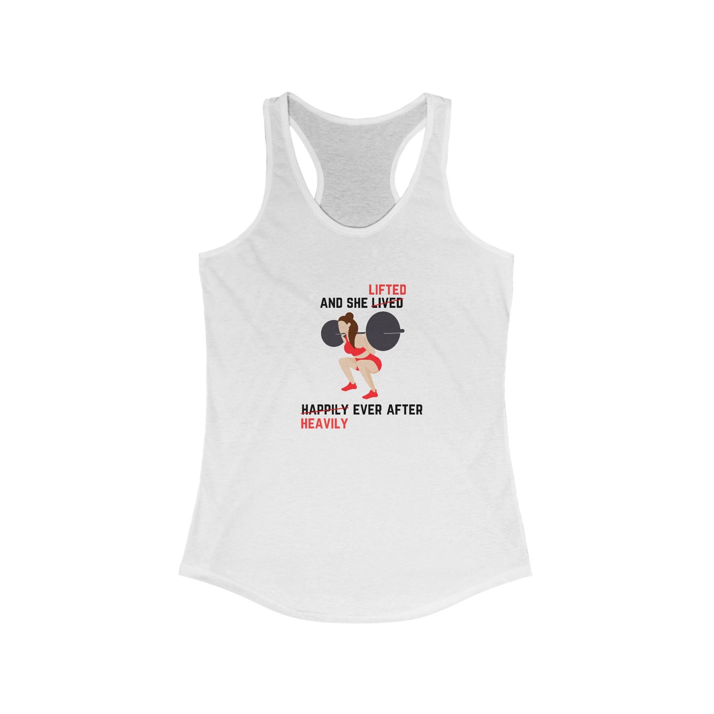 Lifted Heavily Ever After Women's Racerback