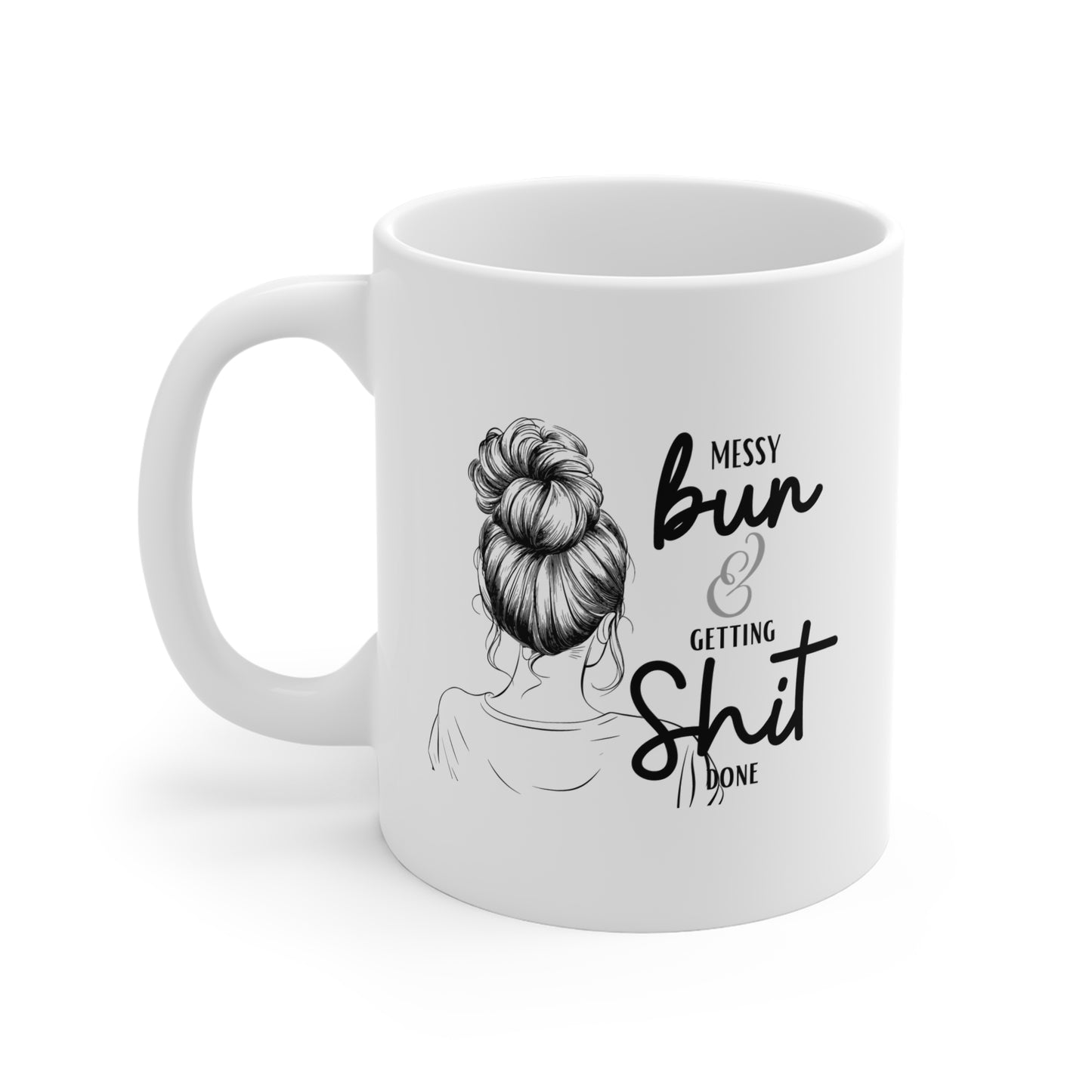 Messy Bun Mug