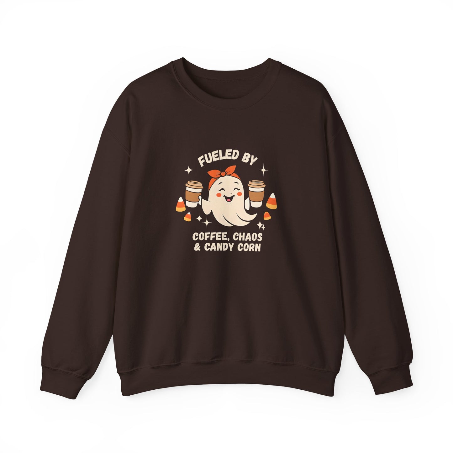 Coffee, Chaos & Candy Corn Women's Crewneck
