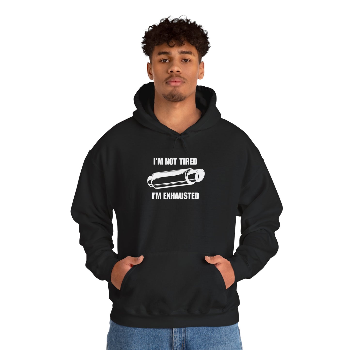 "I'm Exhausted" Men's Hoodie