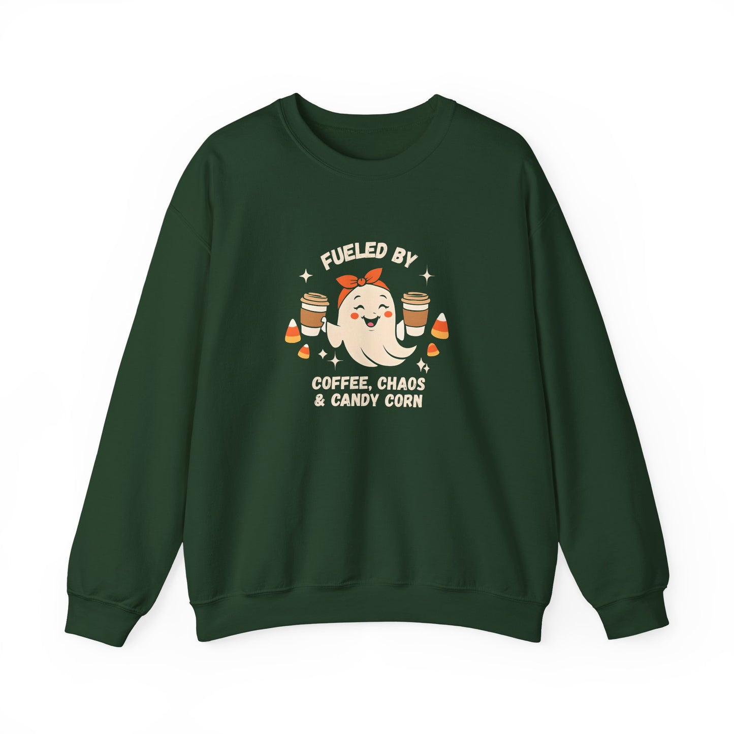 Coffee, Chaos & Candy Corn Women's Crewneck