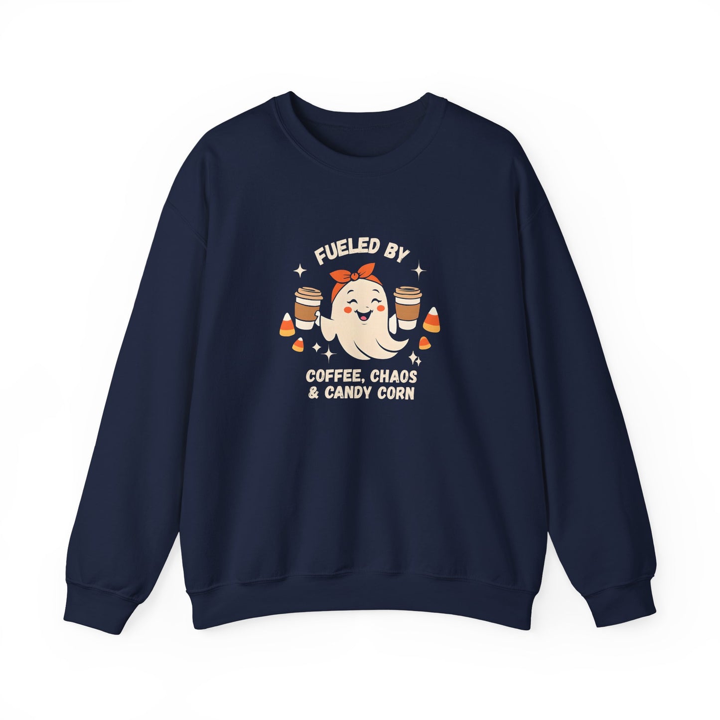 Coffee, Chaos & Candy Corn Women's Crewneck
