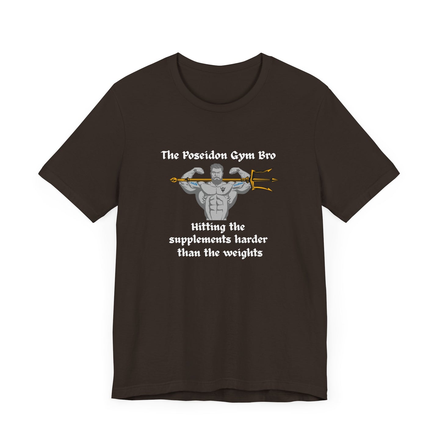 Poseidon Gym Bro Men's T-Shirt