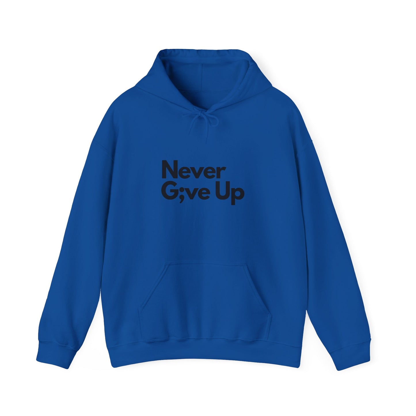 Never G;ve Up Men's Hoodie