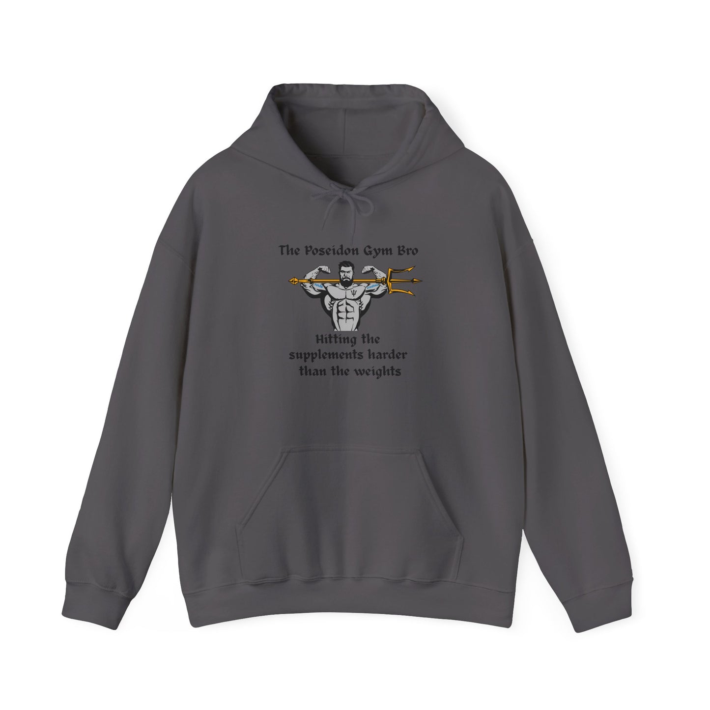 Poseidon Gym Bro Men's Hoodie