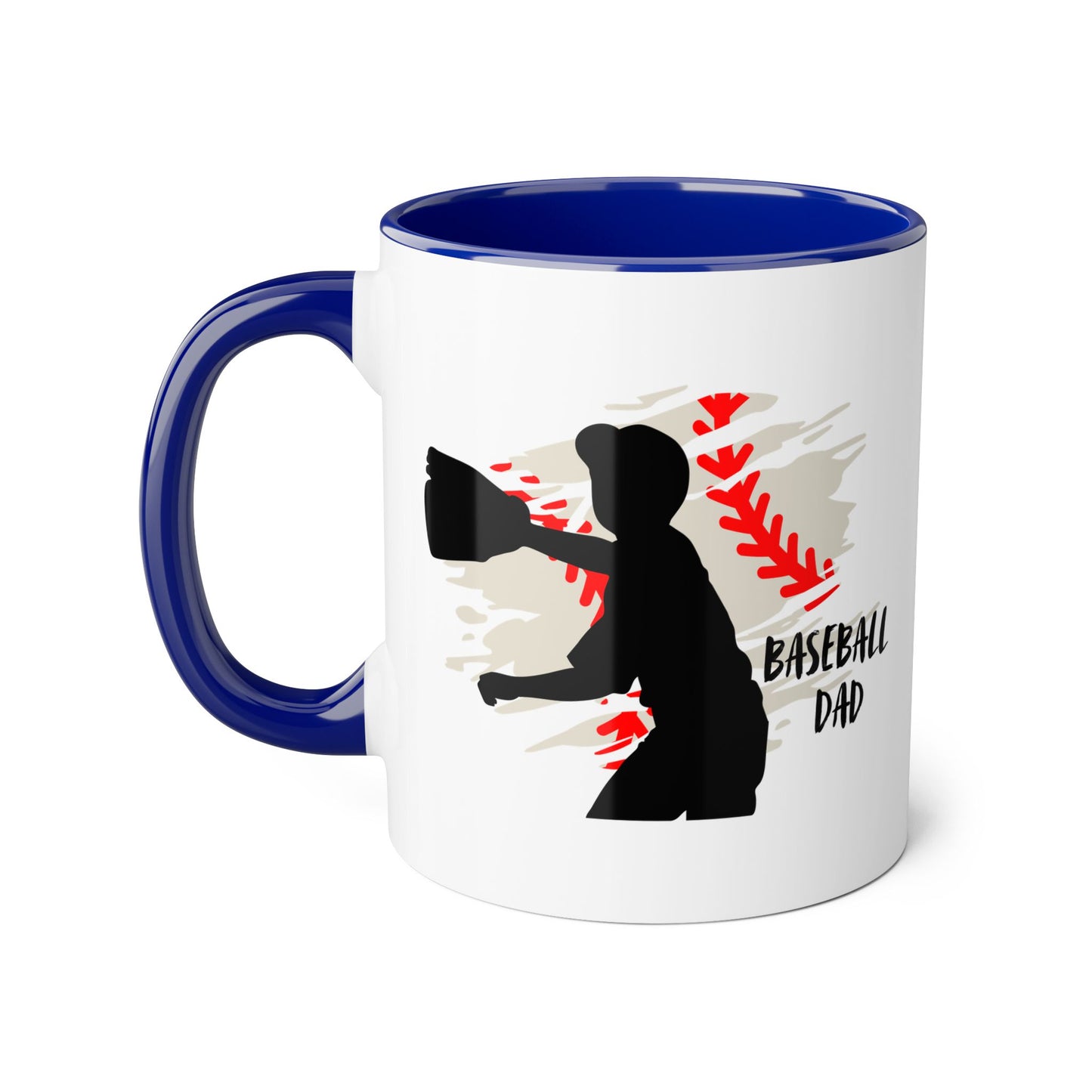 Baseball Dad 2 Tone Mug