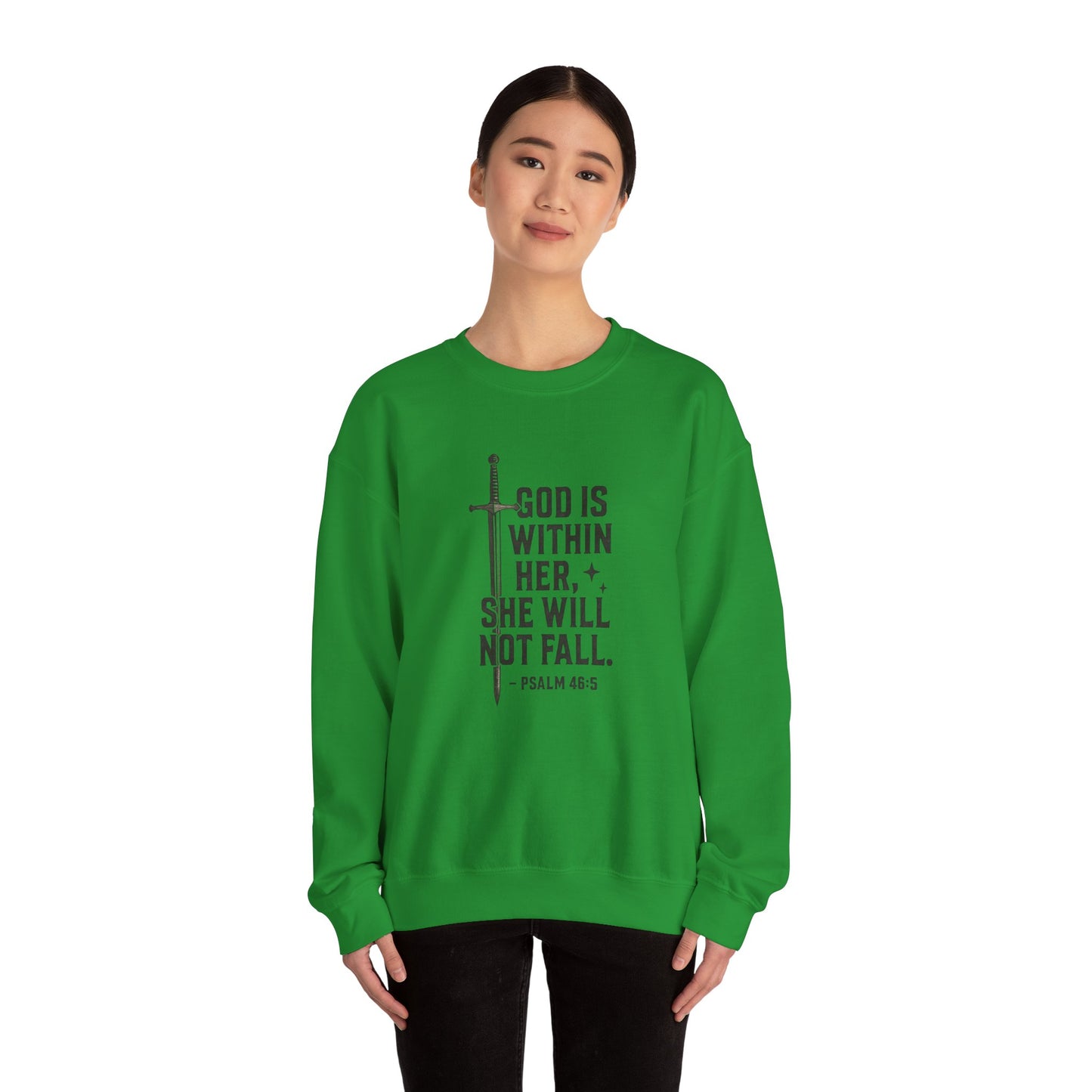 Psalm 46:5 Women's Crewneck