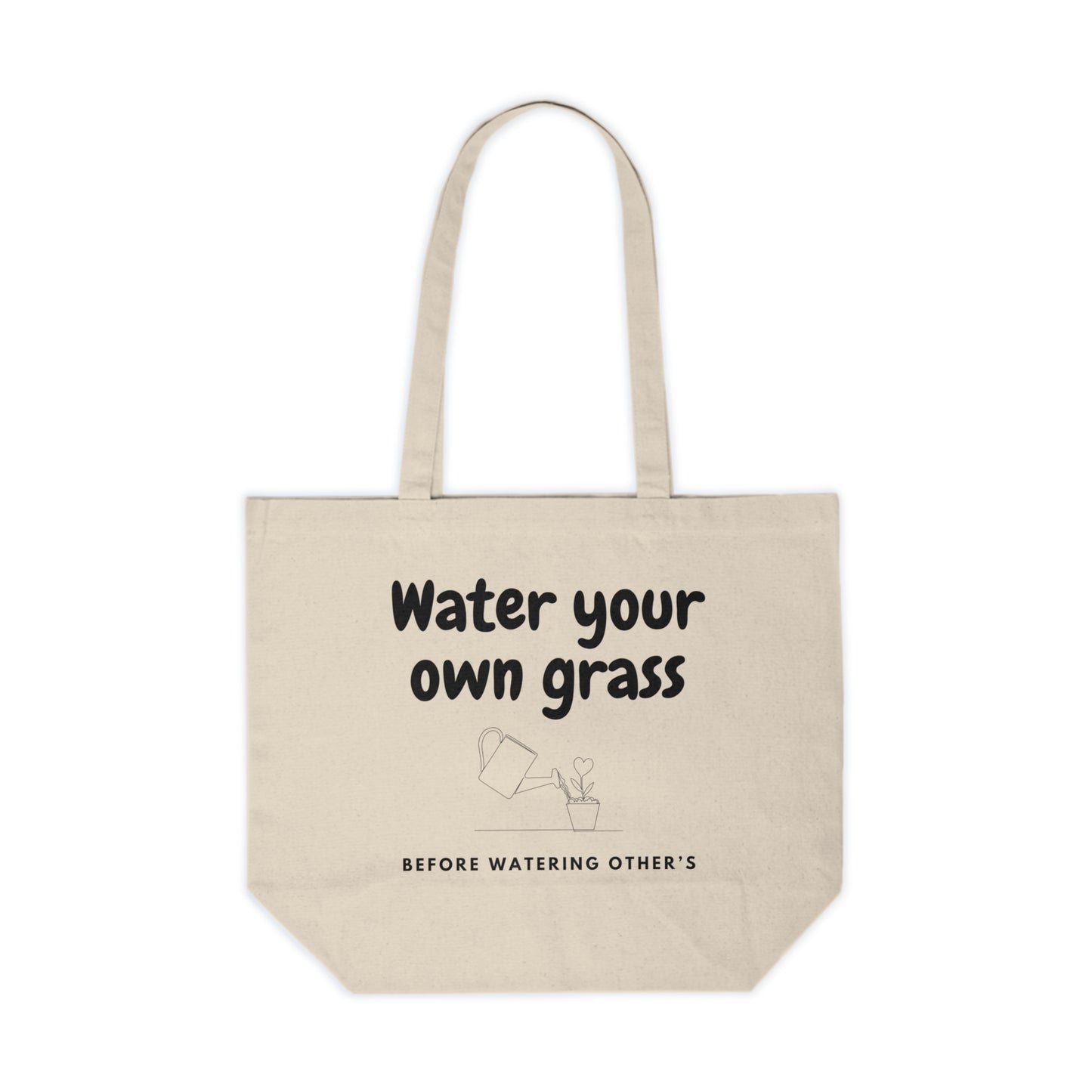 Water Your Own Grass Canvas Bag