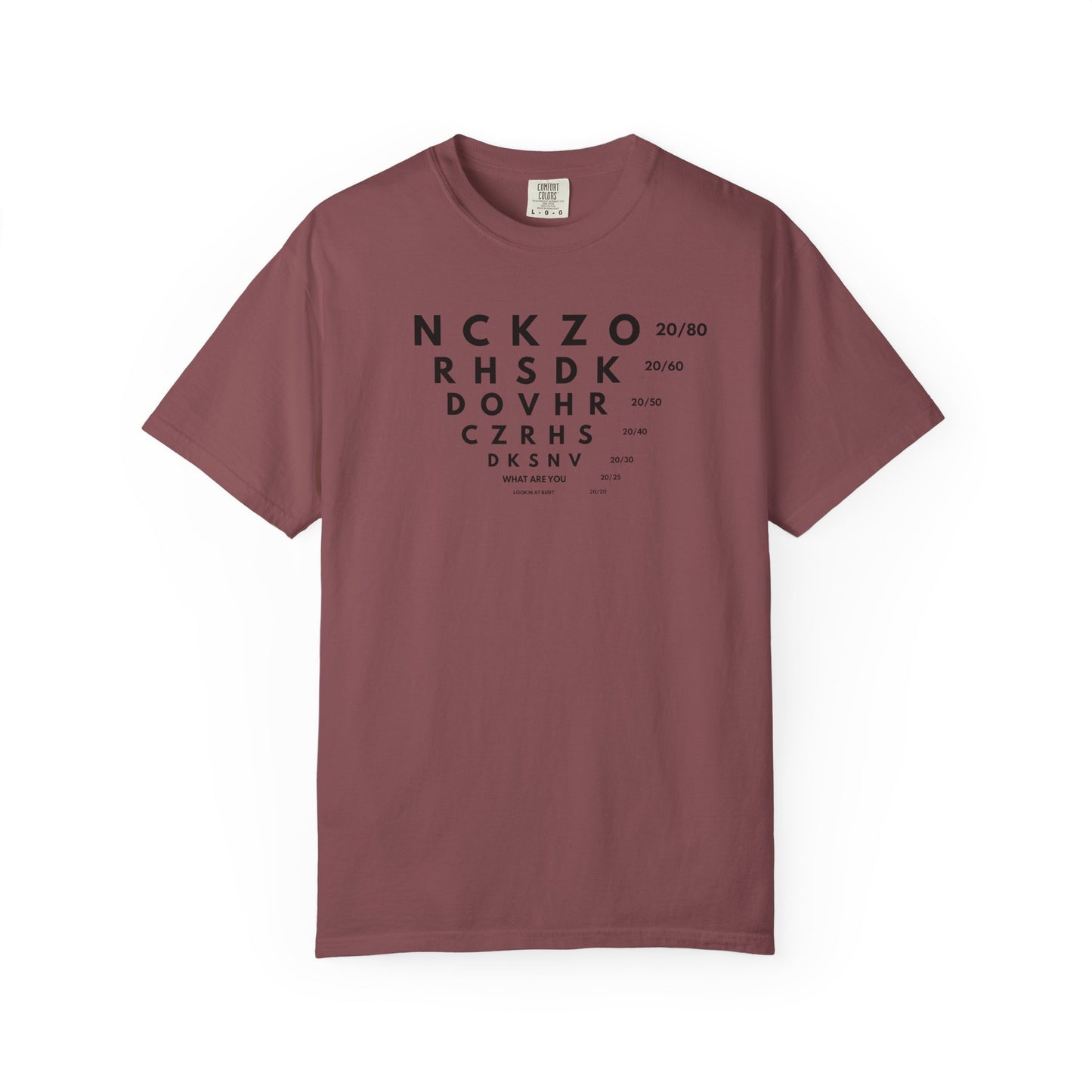 Vision Test Funny Men's T-Shirt
