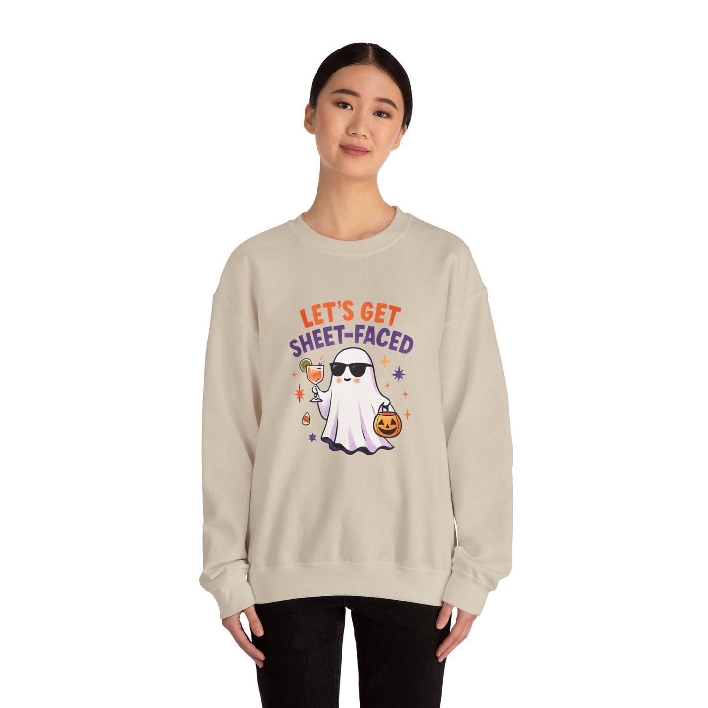 Let's Get Sheet-Faced Women's Crewneck