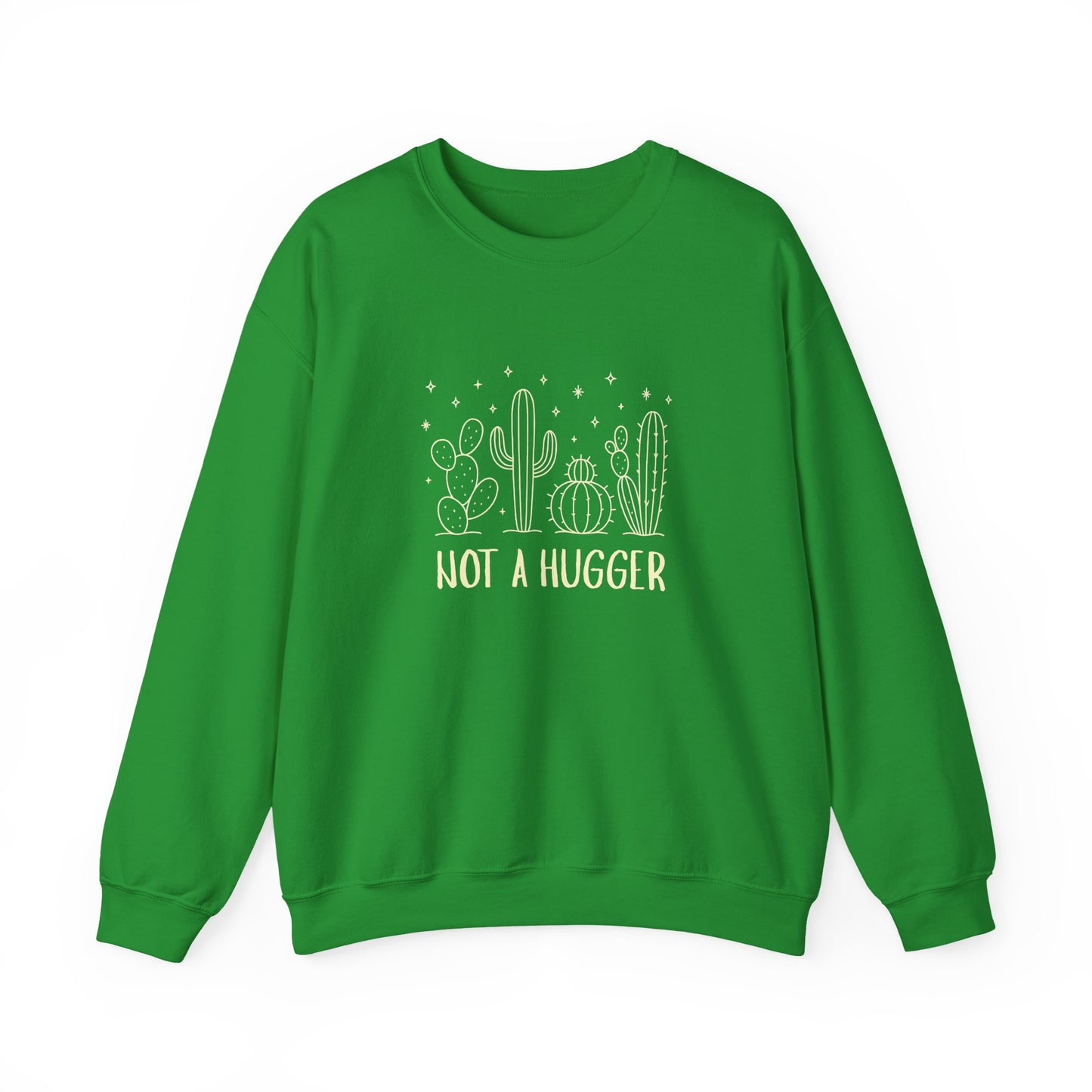 "Not A Hugger" Women's Crewneck