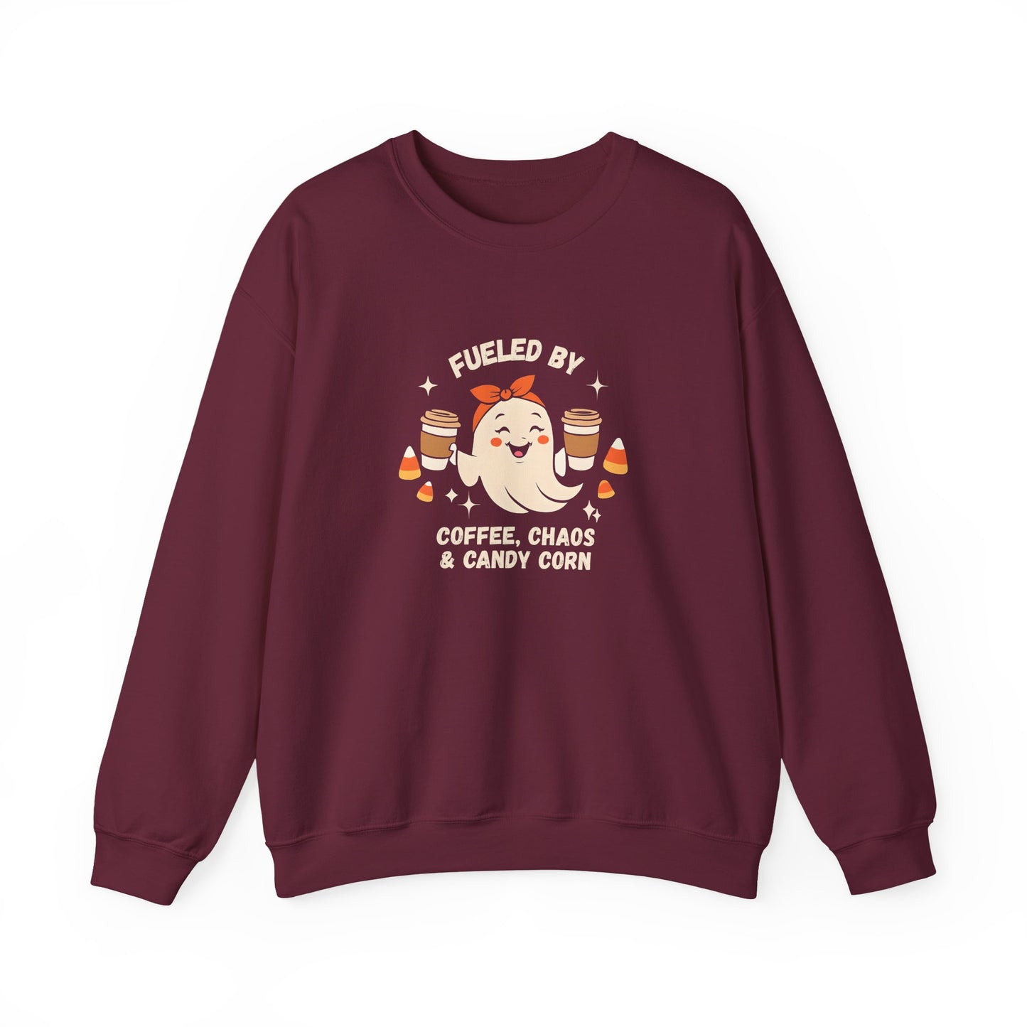 Coffee, Chaos & Candy Corn Women's Crewneck