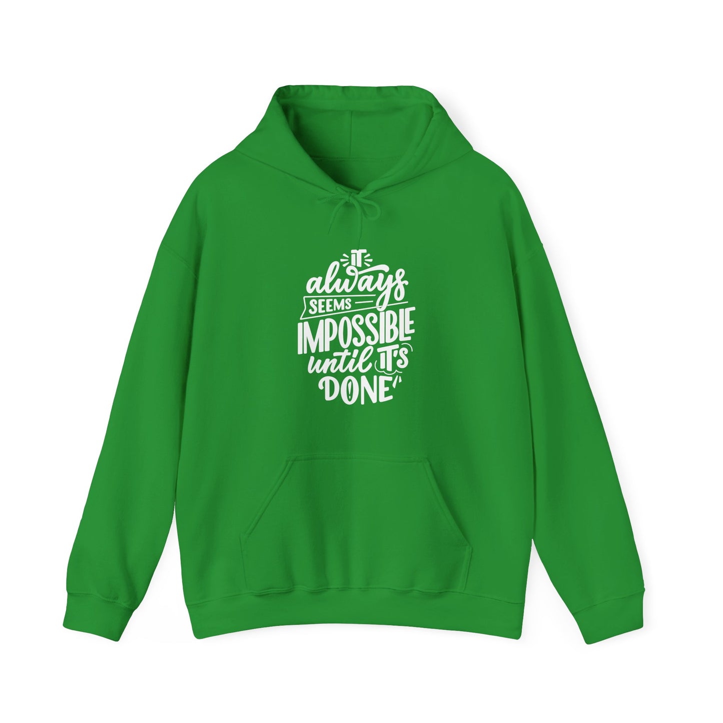 Impossible Until Done Women's Hoodie