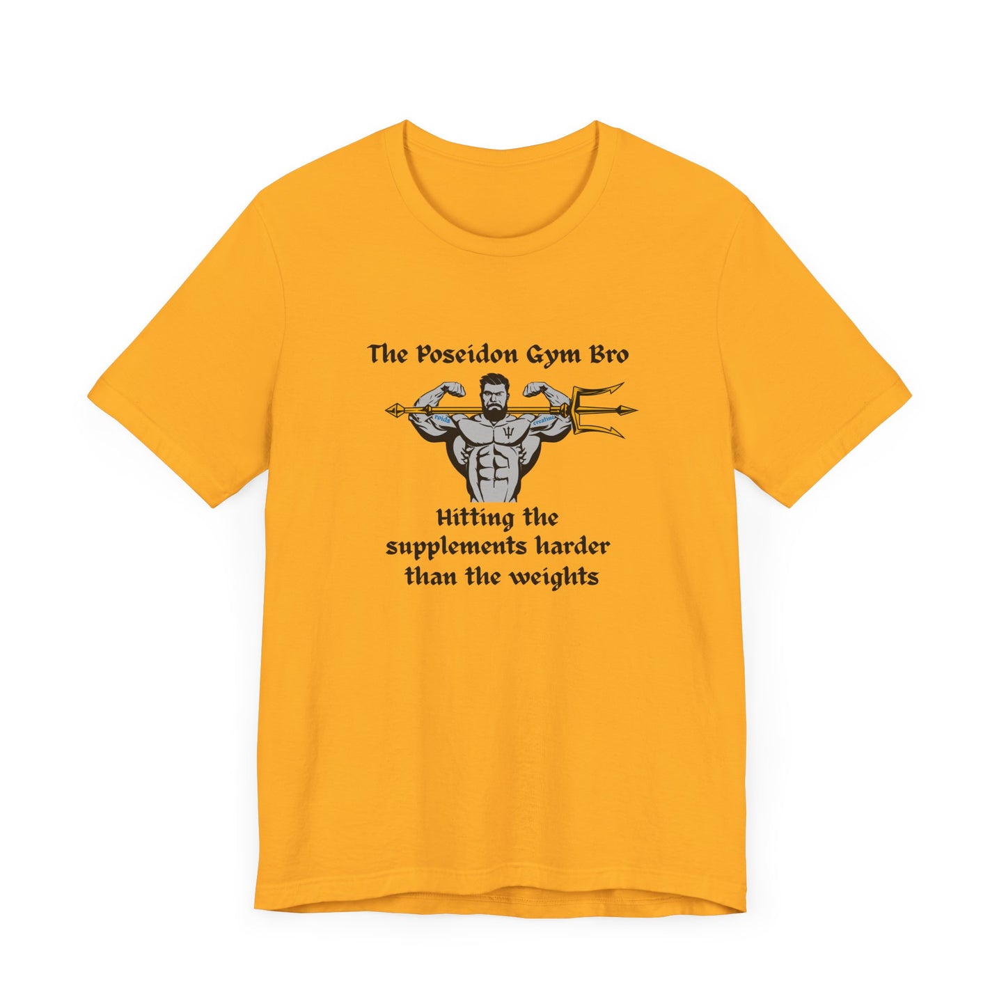 Poseidon Gym Bro Men's T-Shirt