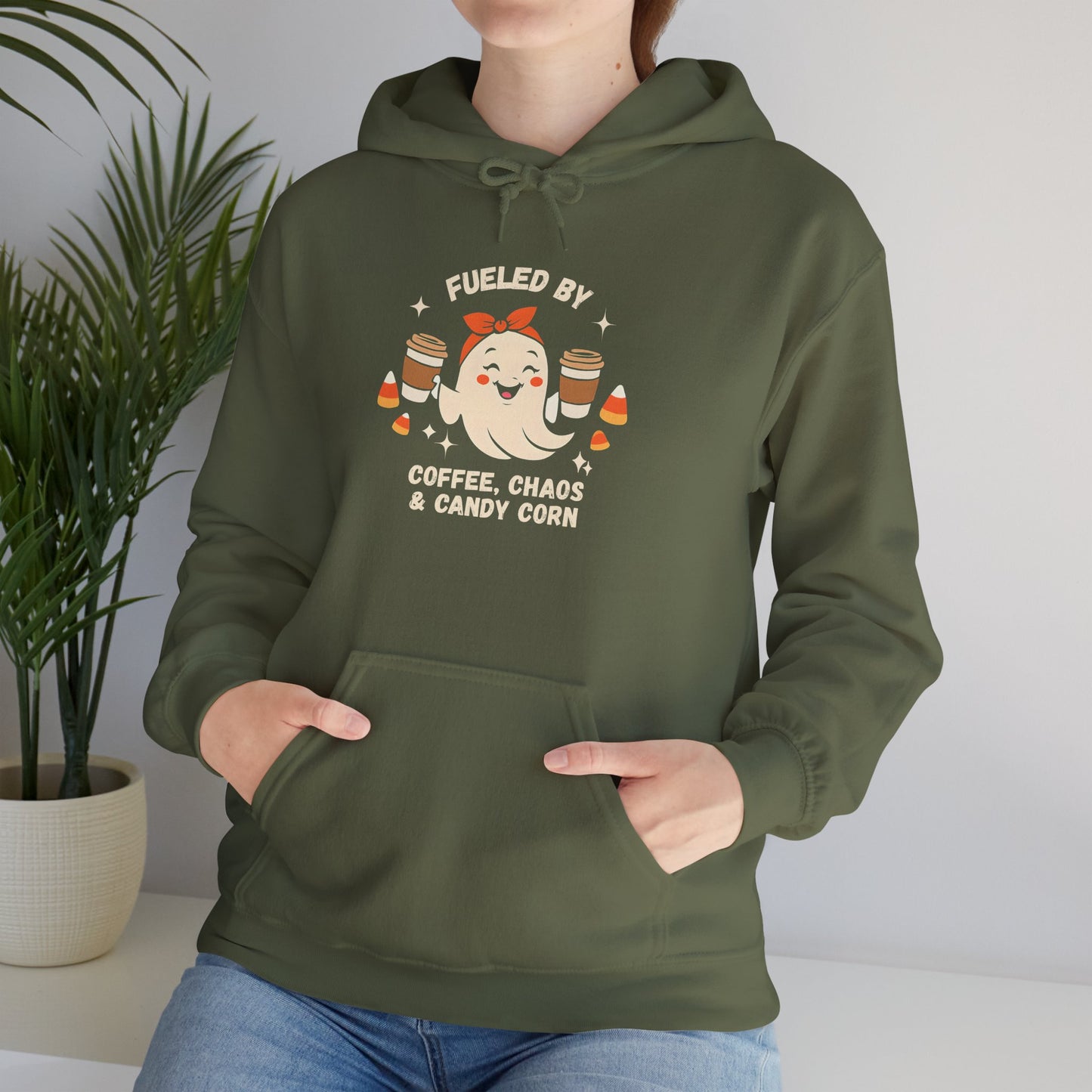 Coffee Chaos & Candy Corn Women's Hoodie