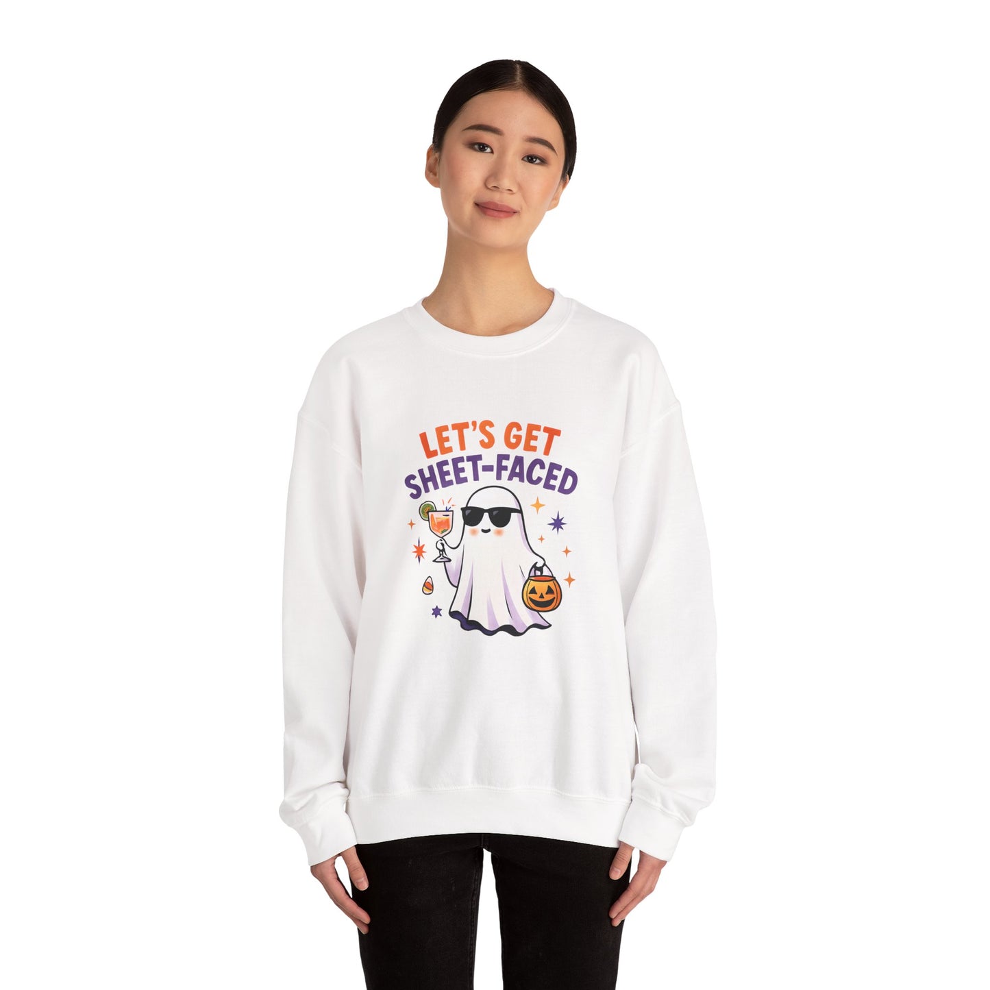 Let's Get Sheet-Faced Women's Crewneck