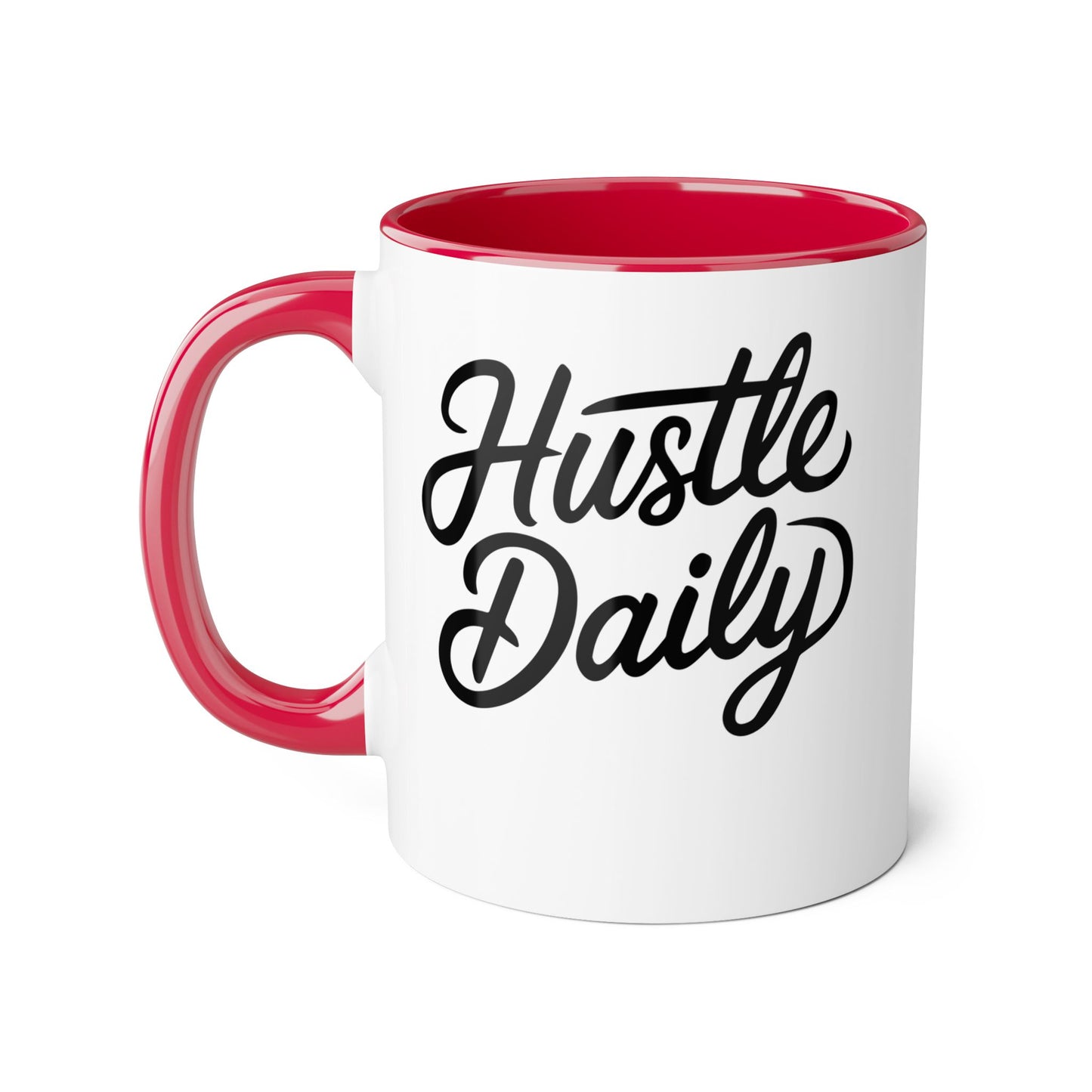 Hustle Daily 2 Tone Mug