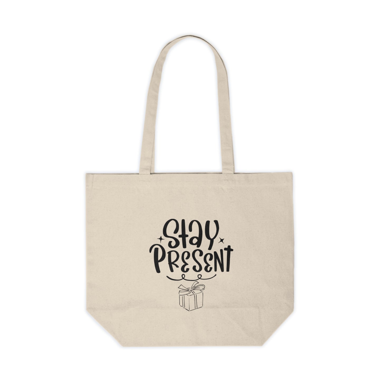 Stay Present Canvas Bag