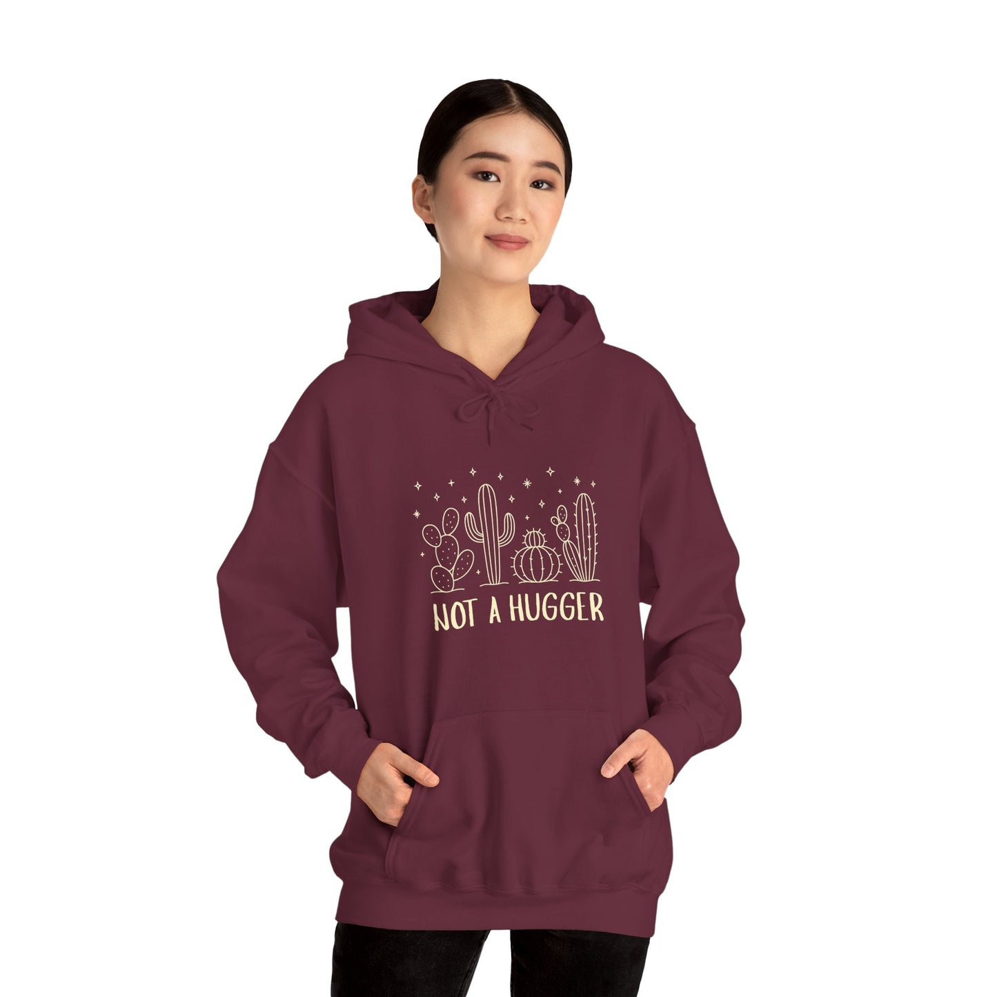 "Not a Hugger" Women's Hoodie