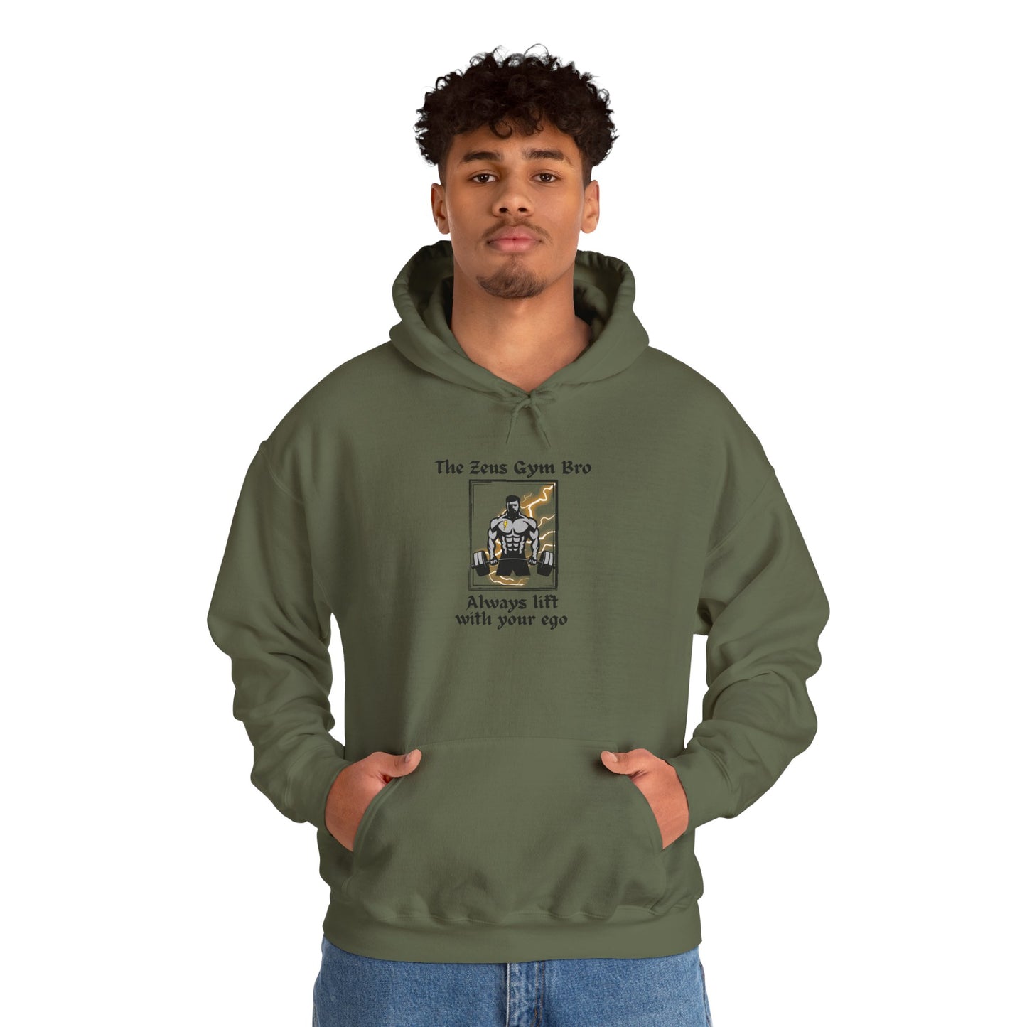Zeus Gym Bro Men's Hoodie