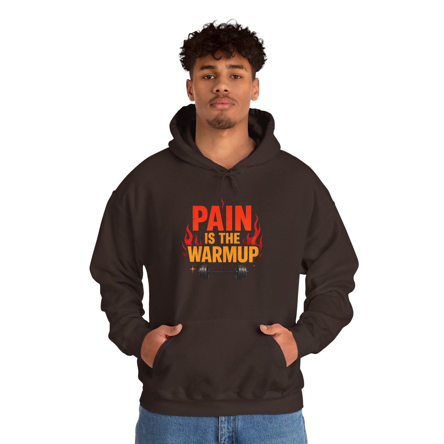 Pain is the Warmup Men's Hoodie