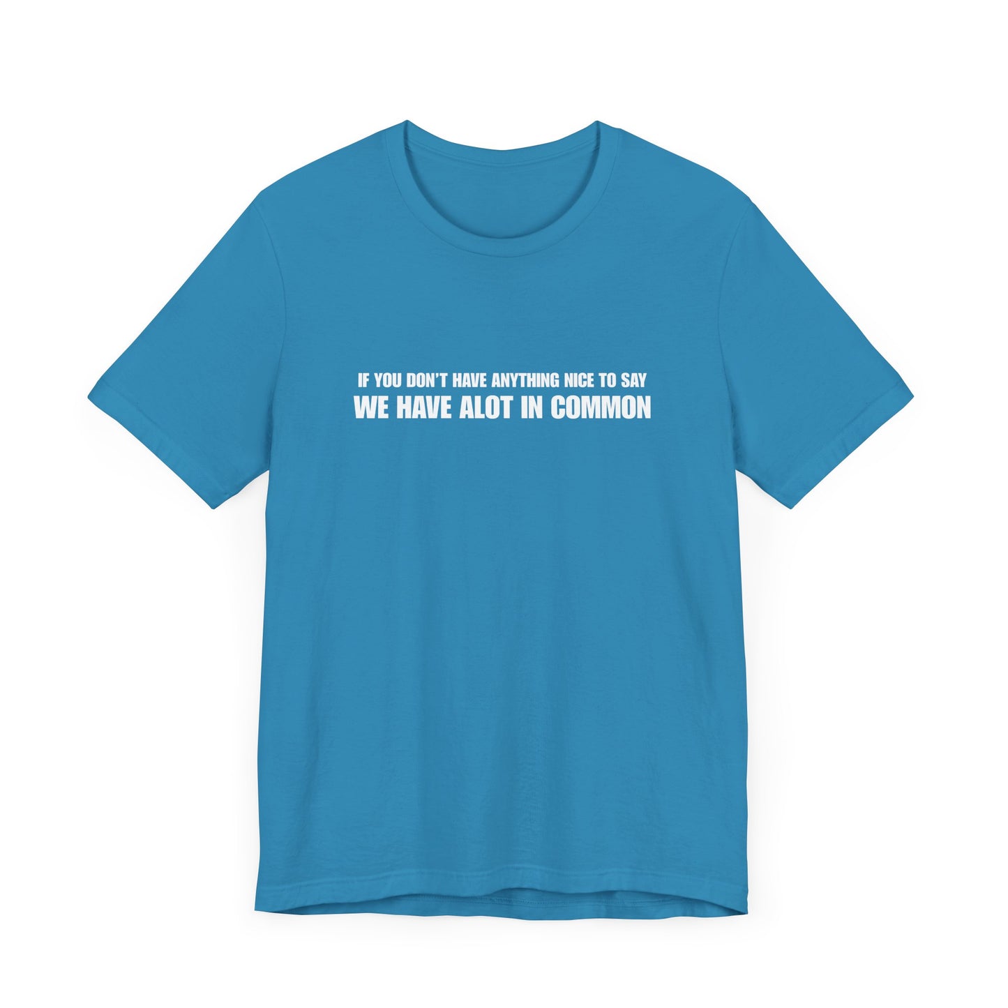 "If You Don't Have Anything Nice to Say" Men's T-Shirt