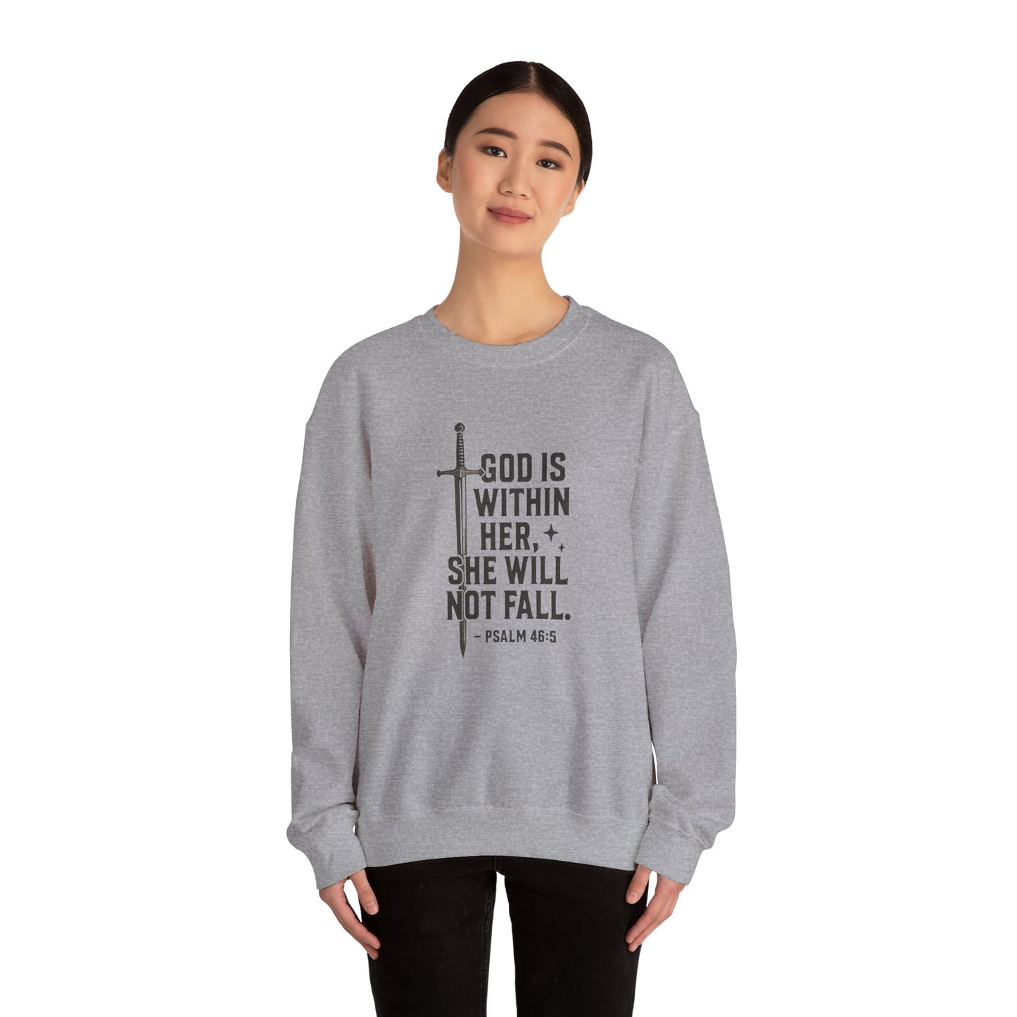 Psalm 46:5 Women's Crewneck