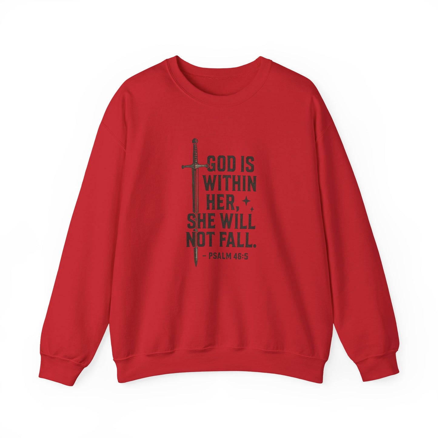 Psalm 46:5 Women's Crewneck
