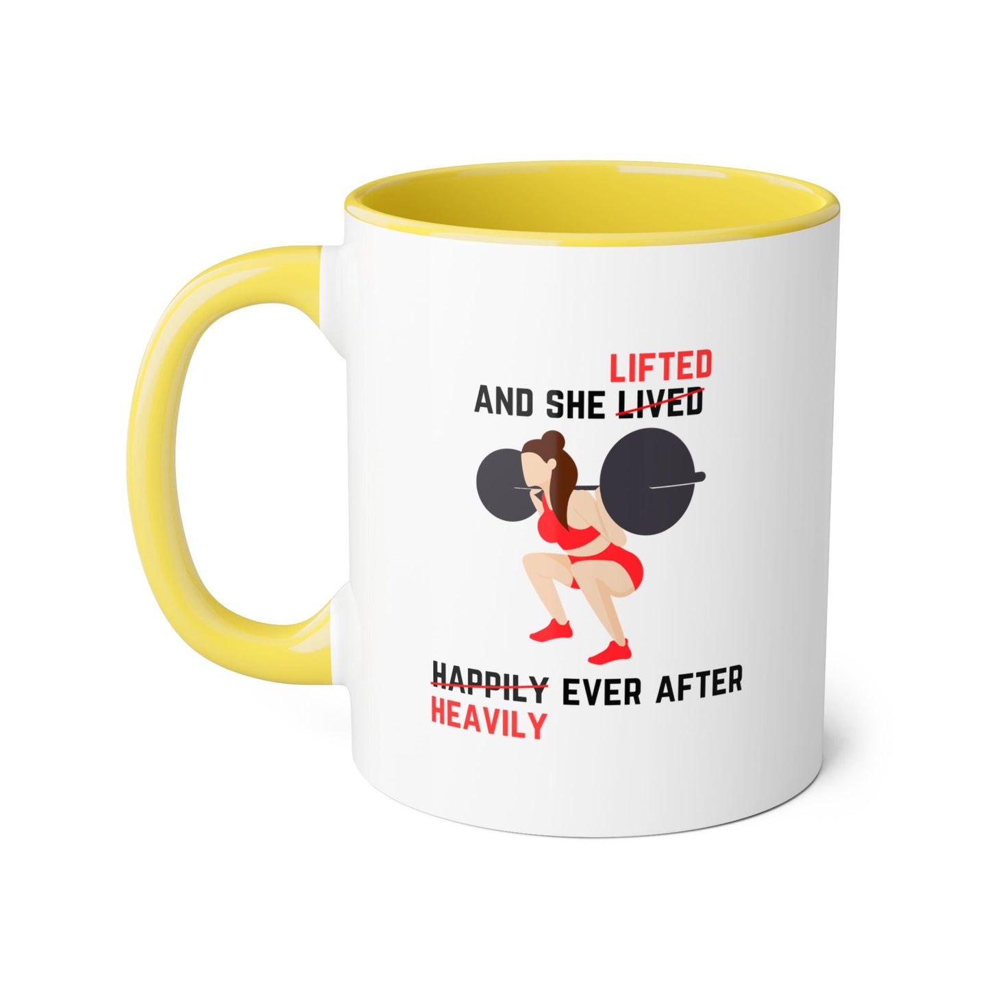 Lifted Heavily After Ever 2 Tone Mug