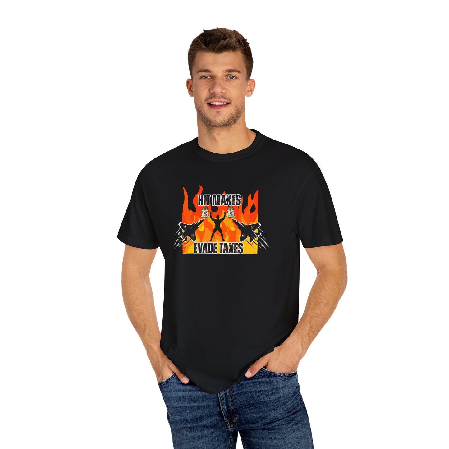 Hit Maxes Evade Taxes Men's T-Shirt