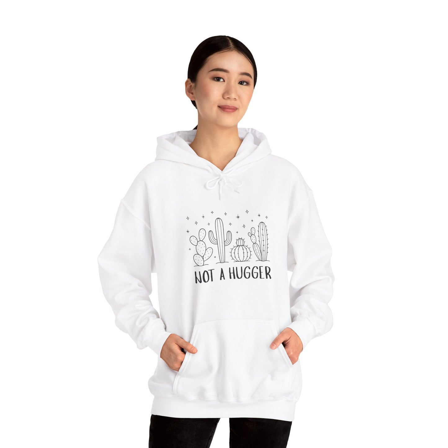 "Not a Hugger" Women's Hoodie