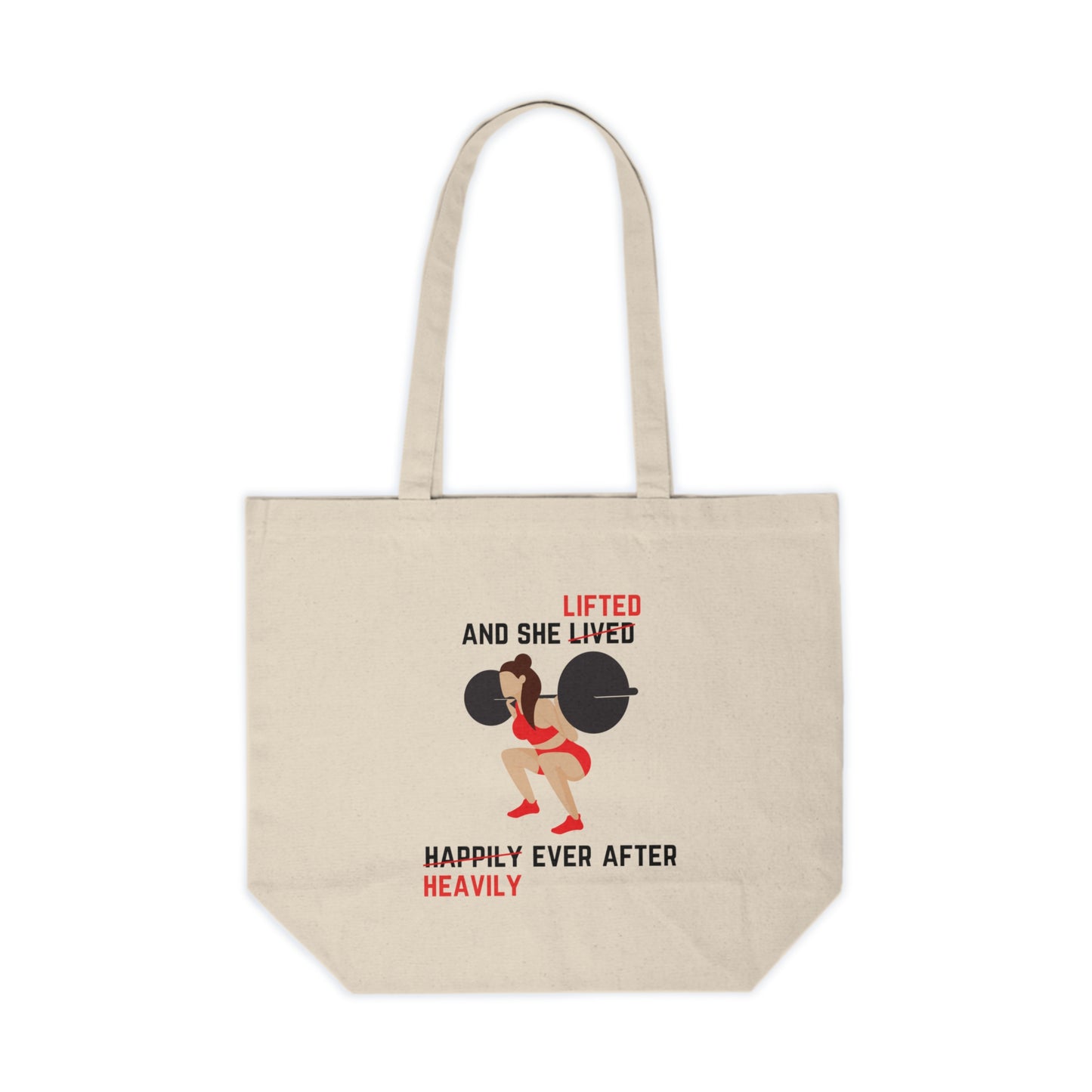 Lifted Heavily Ever After Canvas Bag