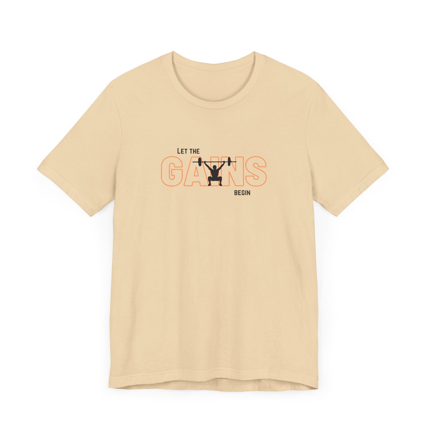 'Let the Gains Begin' - Men's T-Shirt