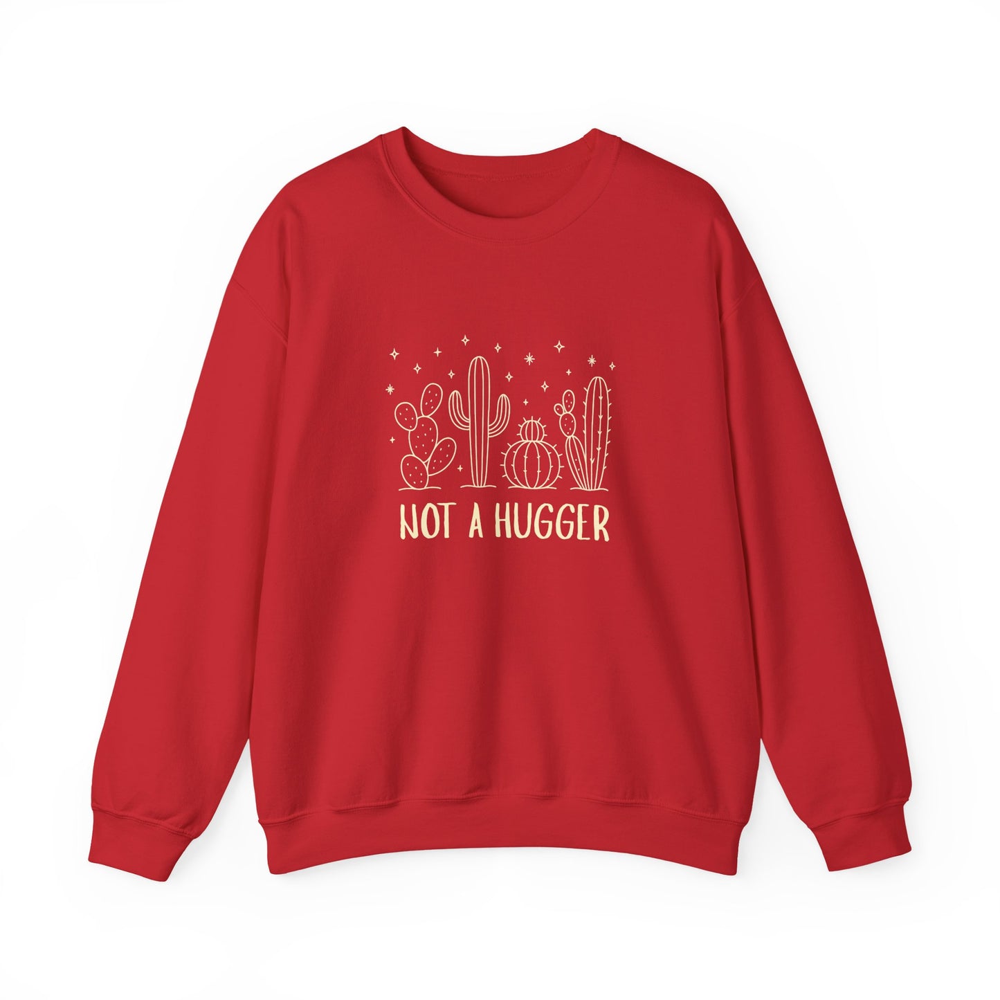 "Not A Hugger" Women's Crewneck