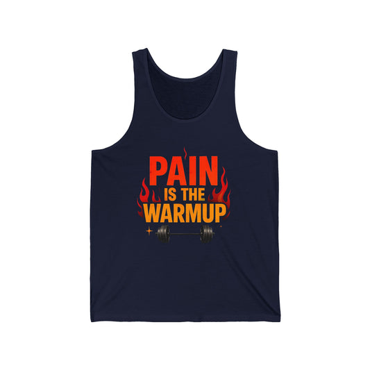 Pain is the Warmup Men's Tank
