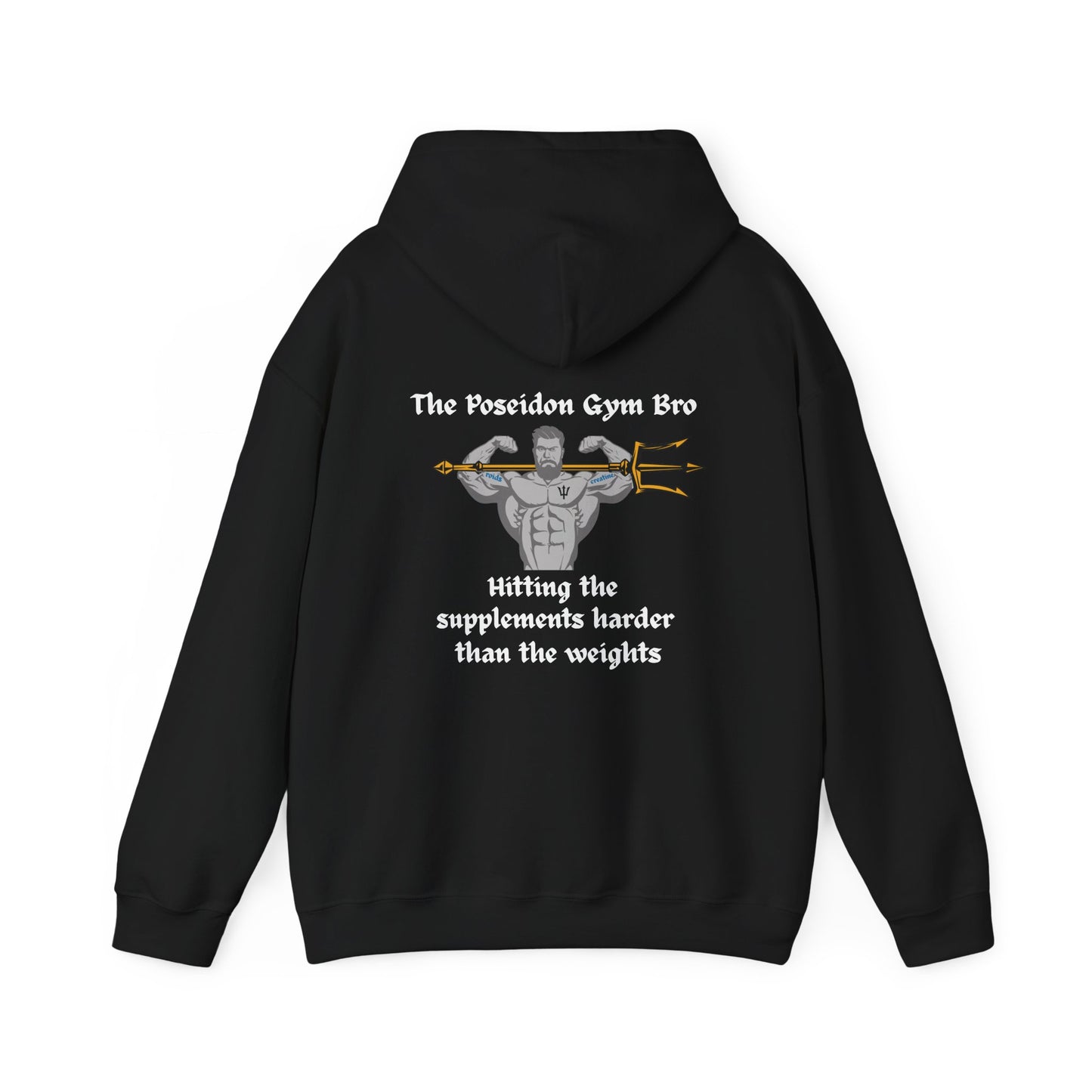 Poseidon Gym Bro Men's Hoodie