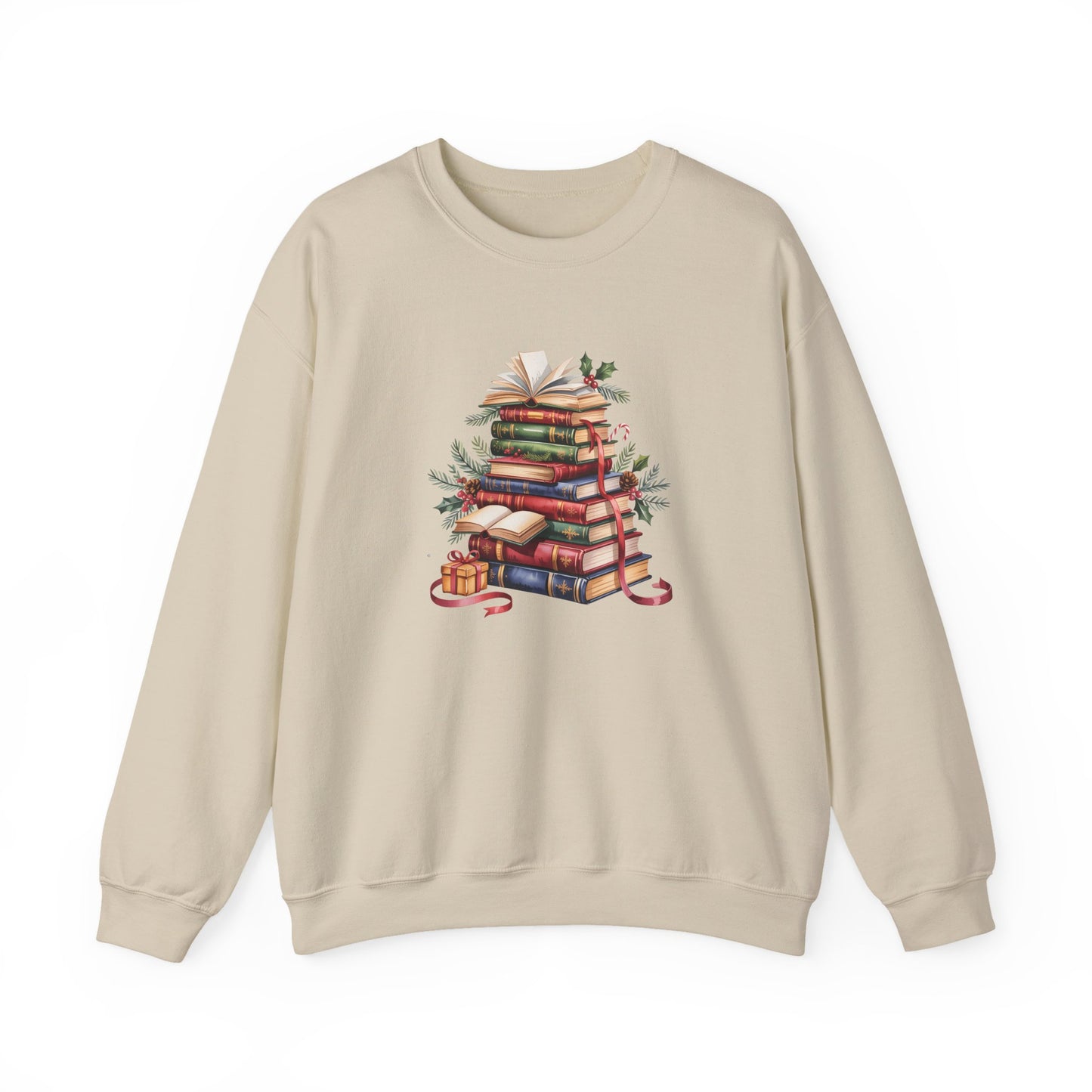 Booklover Holiday Women's Crewneck