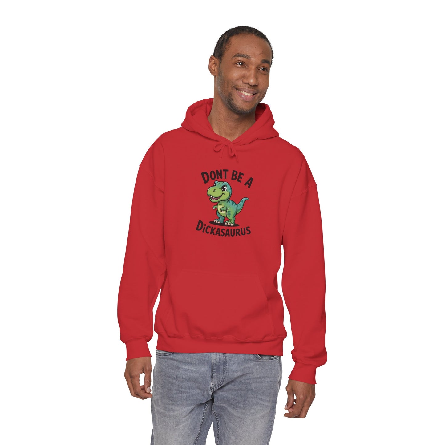 "Don't Be A Dickasaurus" Men's Hoodie