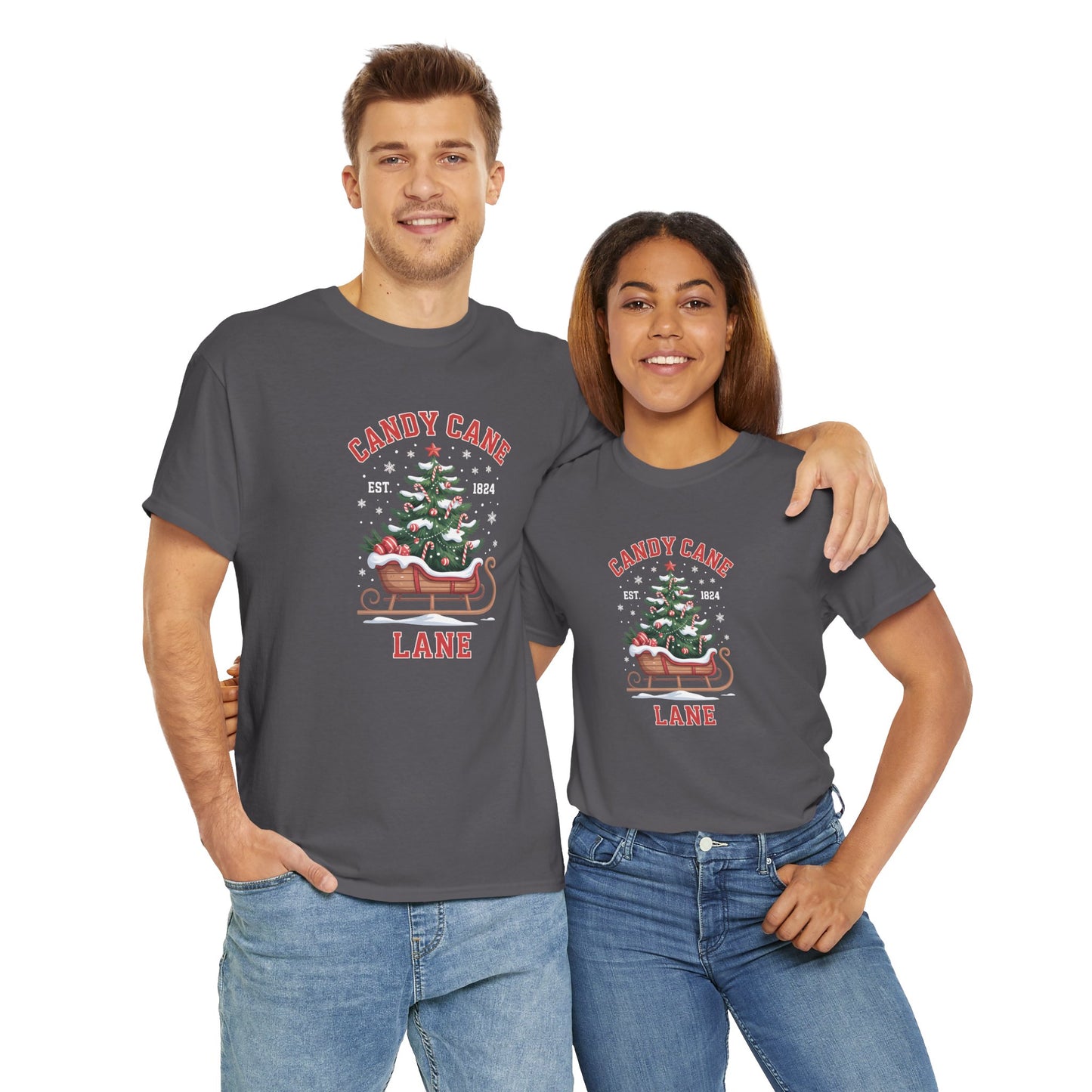 Candy Cane Lane Men's T-Shirt