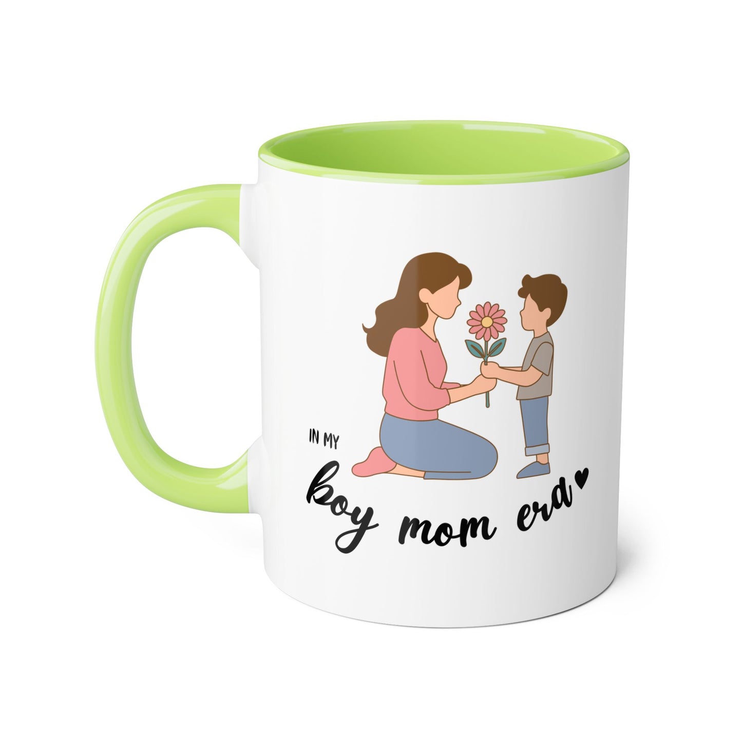 Boy Mom Era 2 Tone Mug
