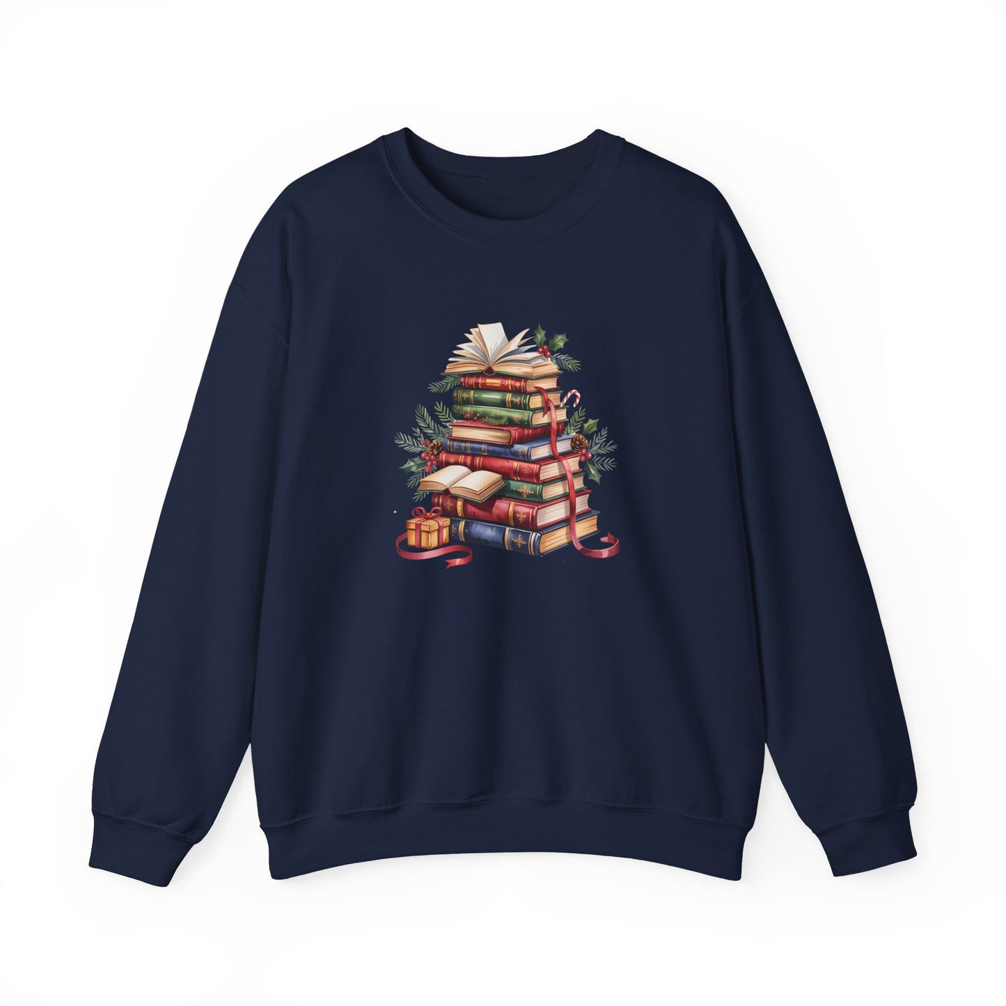 Booklover Holiday Women's Crewneck