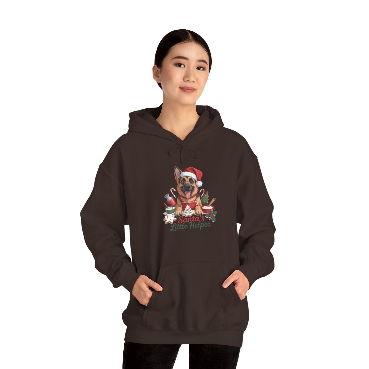 German Shepherd Holiday Hoodie