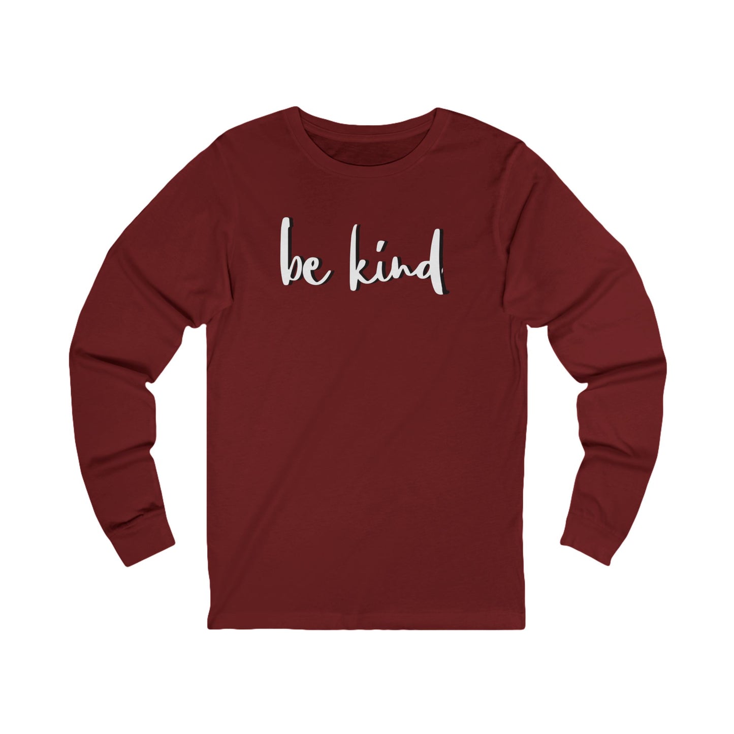 Be Kind Men's Long Sleeve