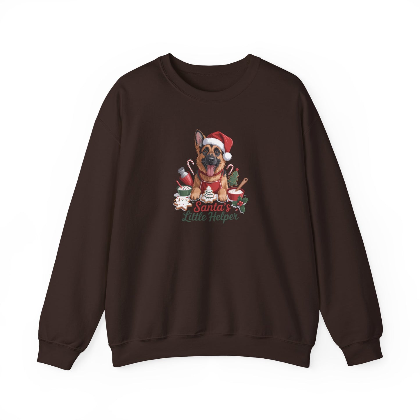 German Shepherd Holiday Women's Crewneck